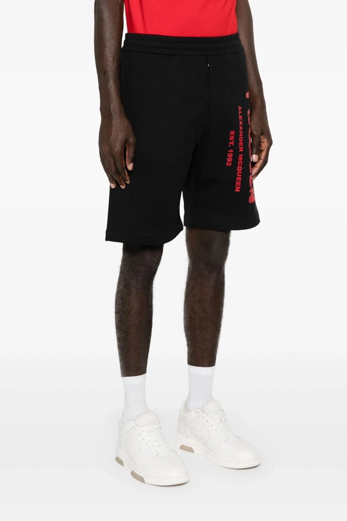 Alexander McQueen Alexander McQueen Graffiti Bermuda Shorts