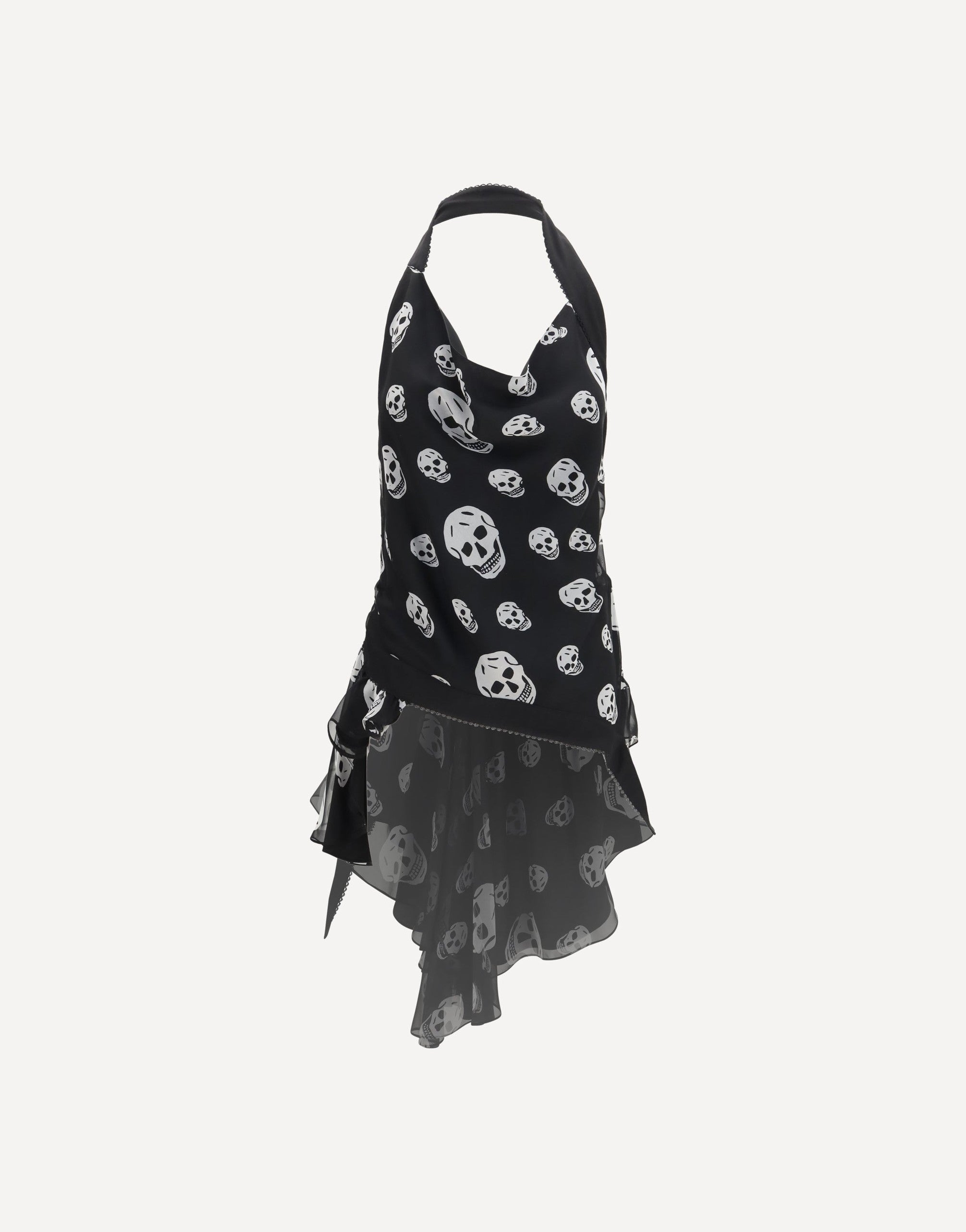 Alexander McQueen Halter Silk Top | Sendegaro BE