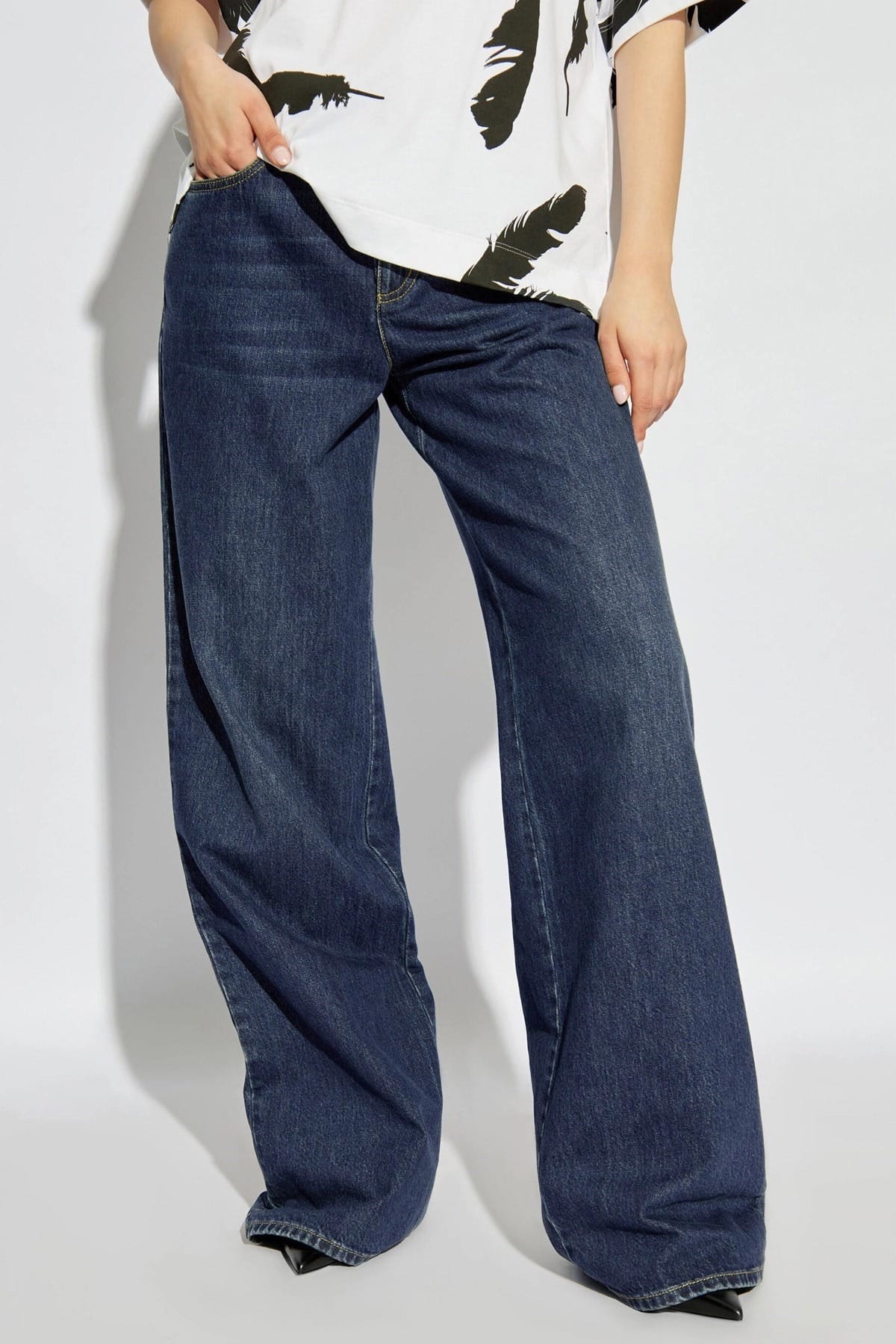Alexander McQueen Alexander McQueen Indigo Denim Jeans
