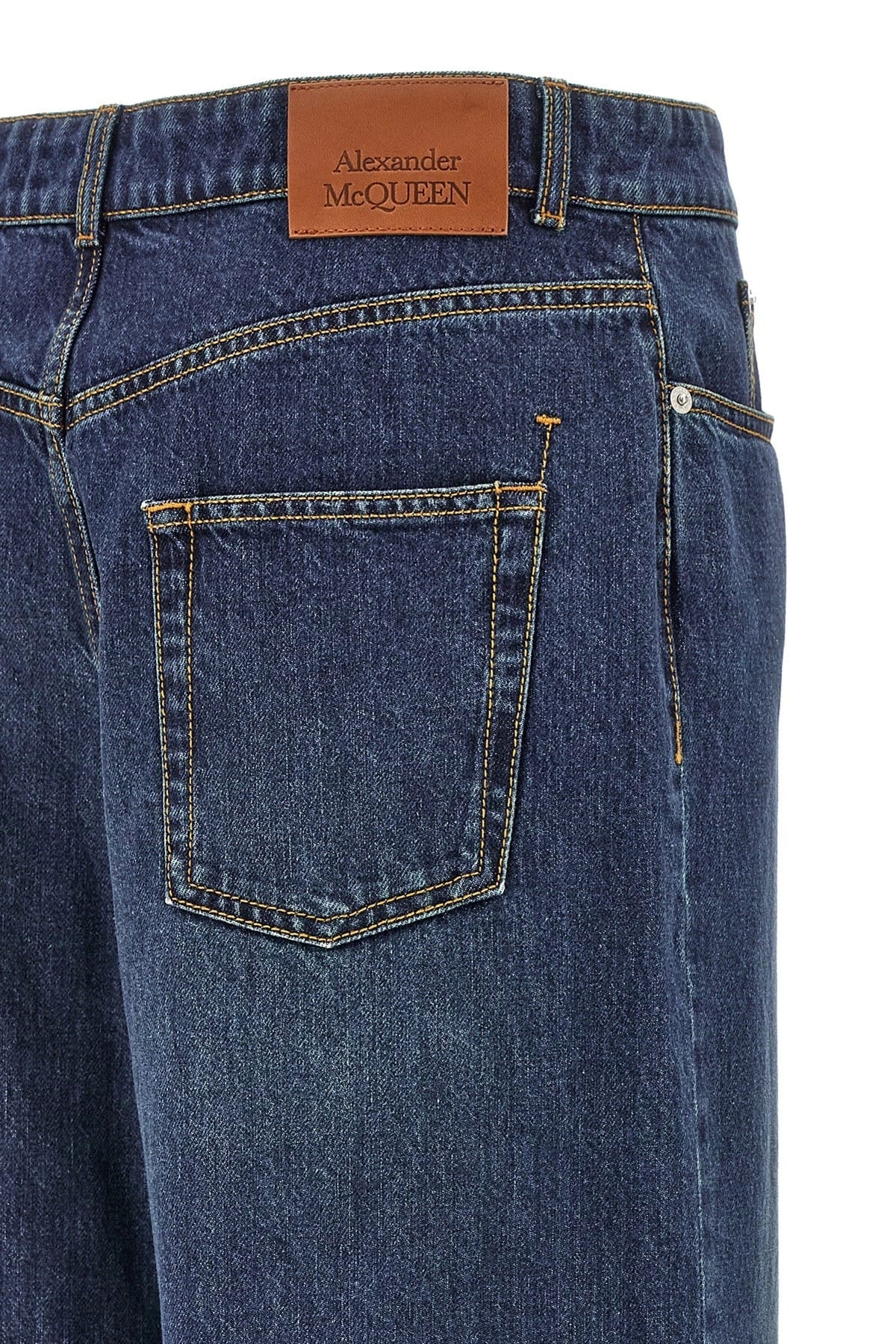 Alexander McQueen Alexander McQueen Indigo Denim Jeans