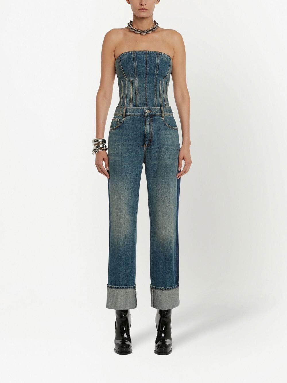 Alexander Mcqueen Alexander McQueen Jeans Blue