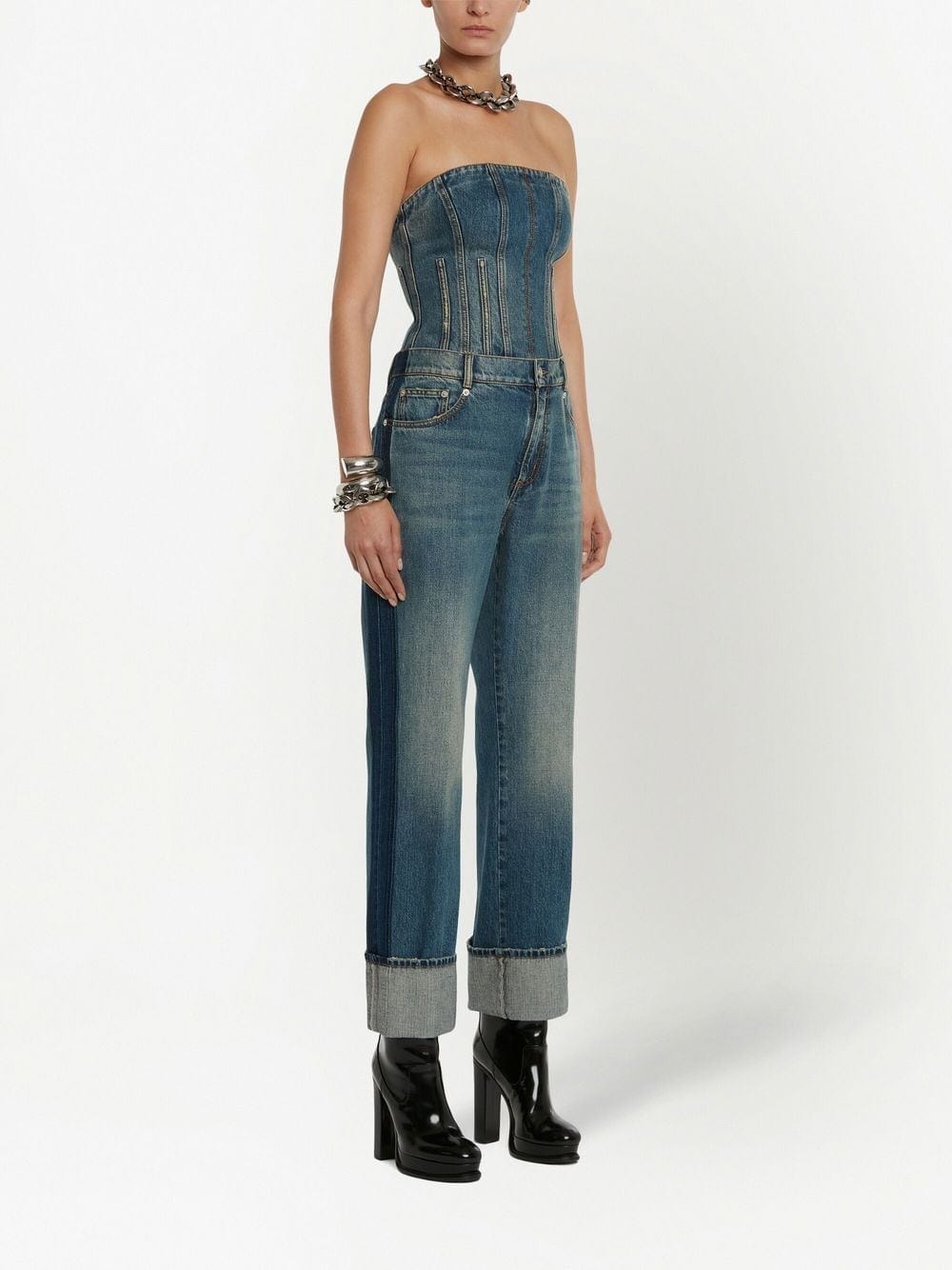 Alexander Mcqueen Alexander McQueen Jeans Blue