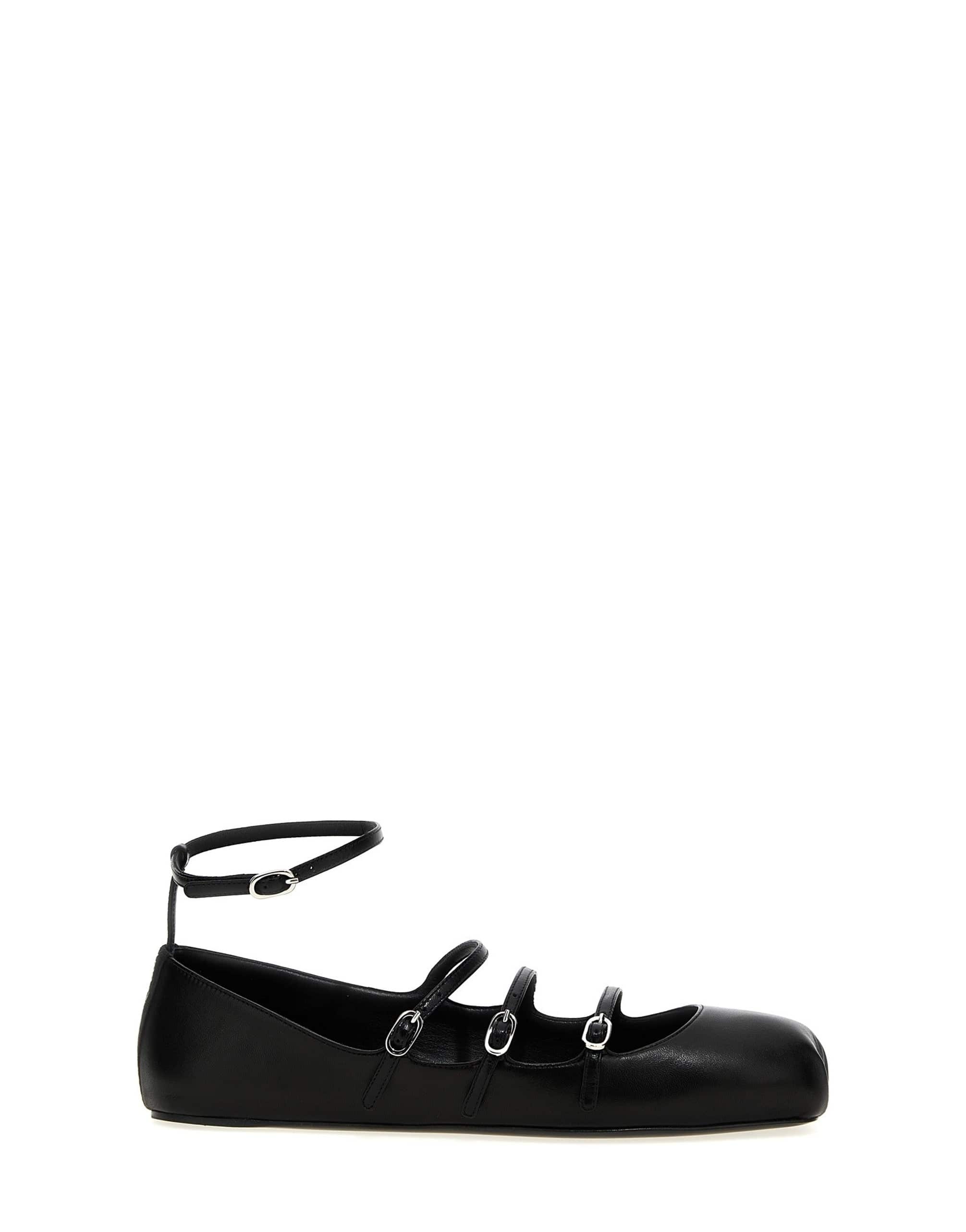 Alexander McQueen Alexander McQueen Leather Strap Ballet Flats