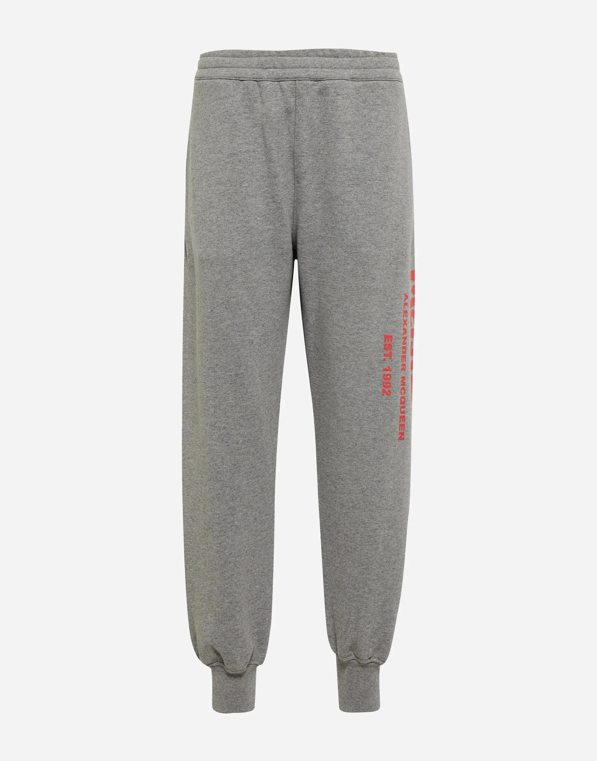 Alexander McQueen Logo Cotton Sweatpants | Sendegaro PL Alexander McQueen Logo Cotton Sweatpants | Sendegaro PL