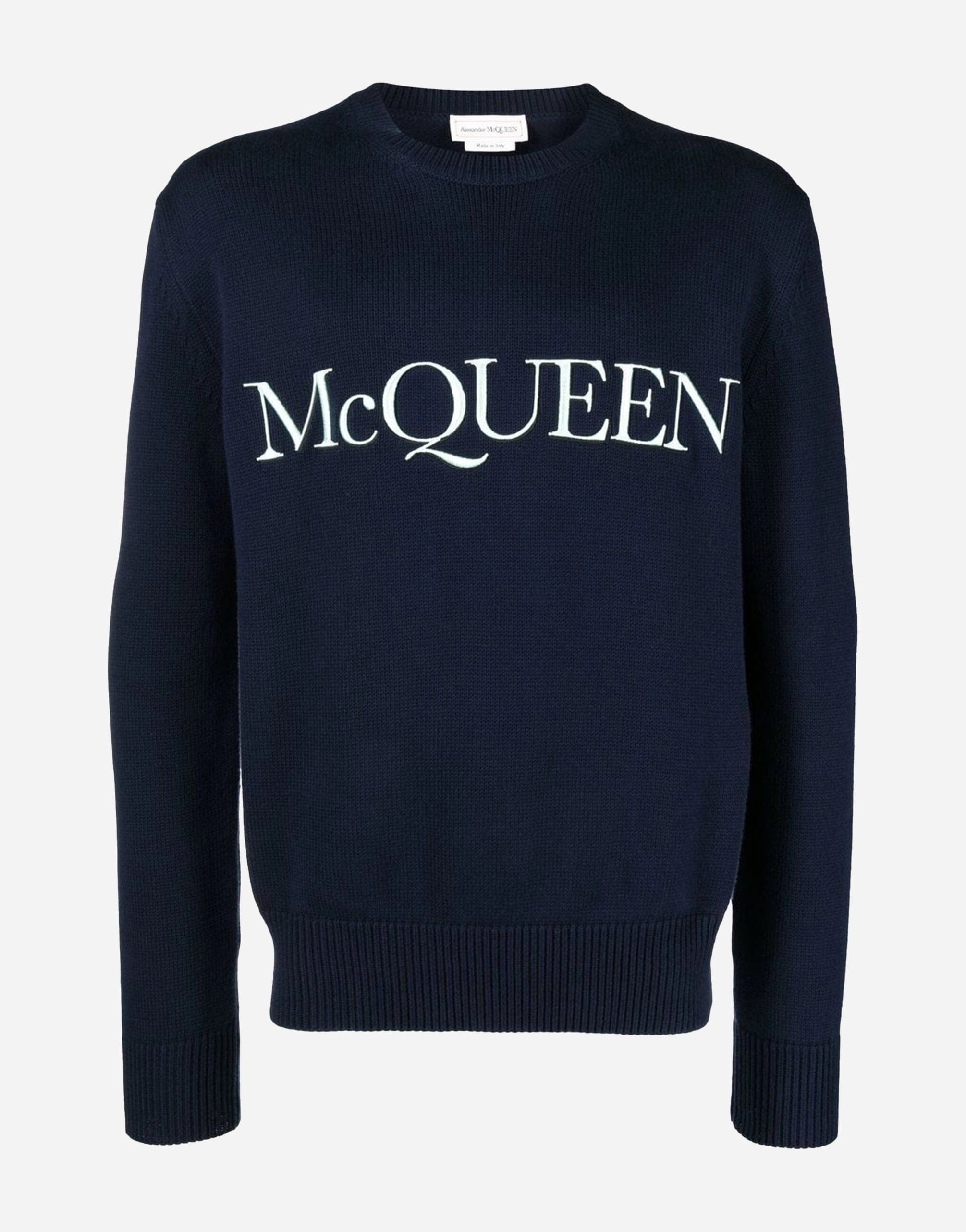 Alexander Mcqueen Logo-Embroidered Sweater