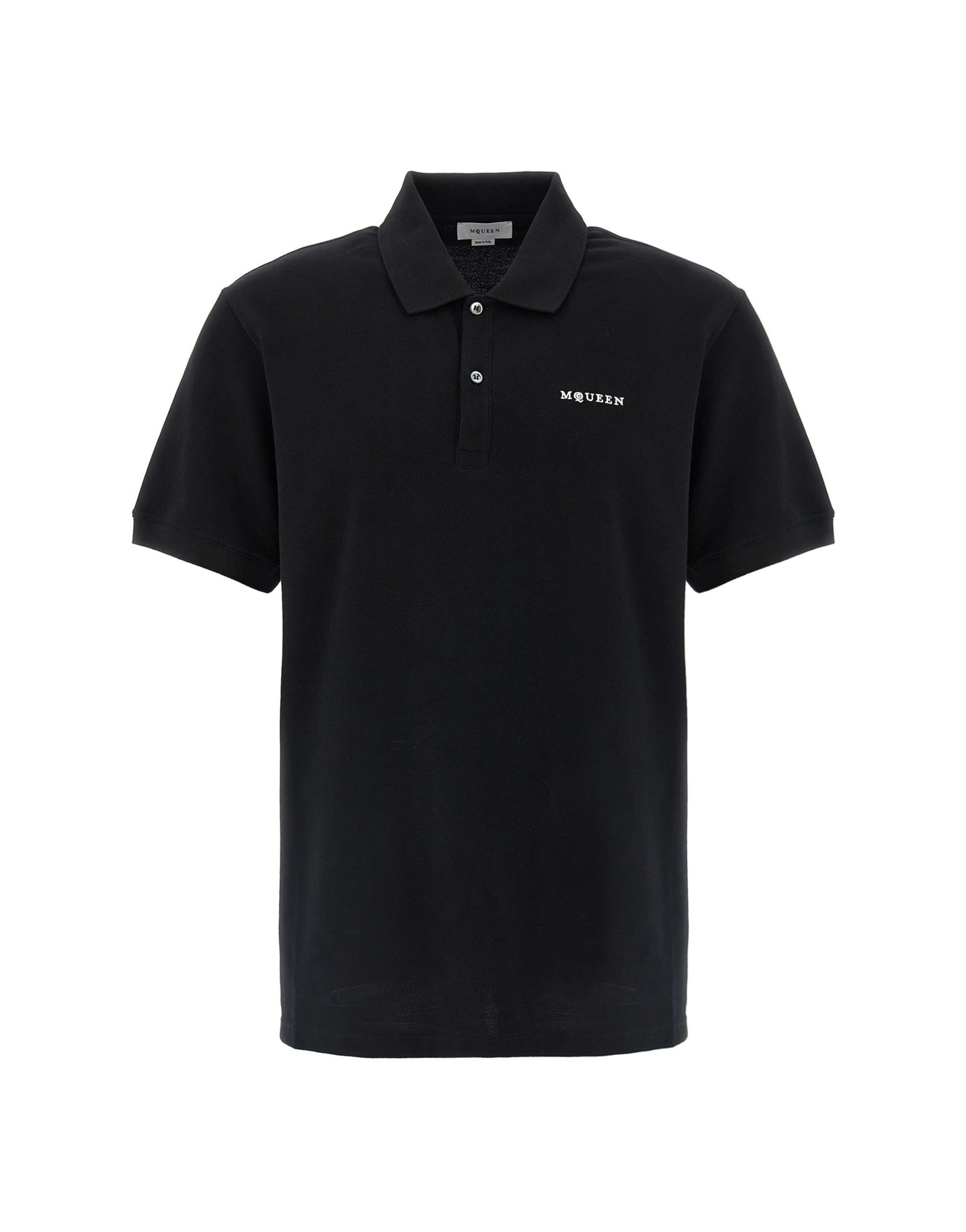 Alexander McQueen Alexander McQueen Logo Embroidery Polo Shirt