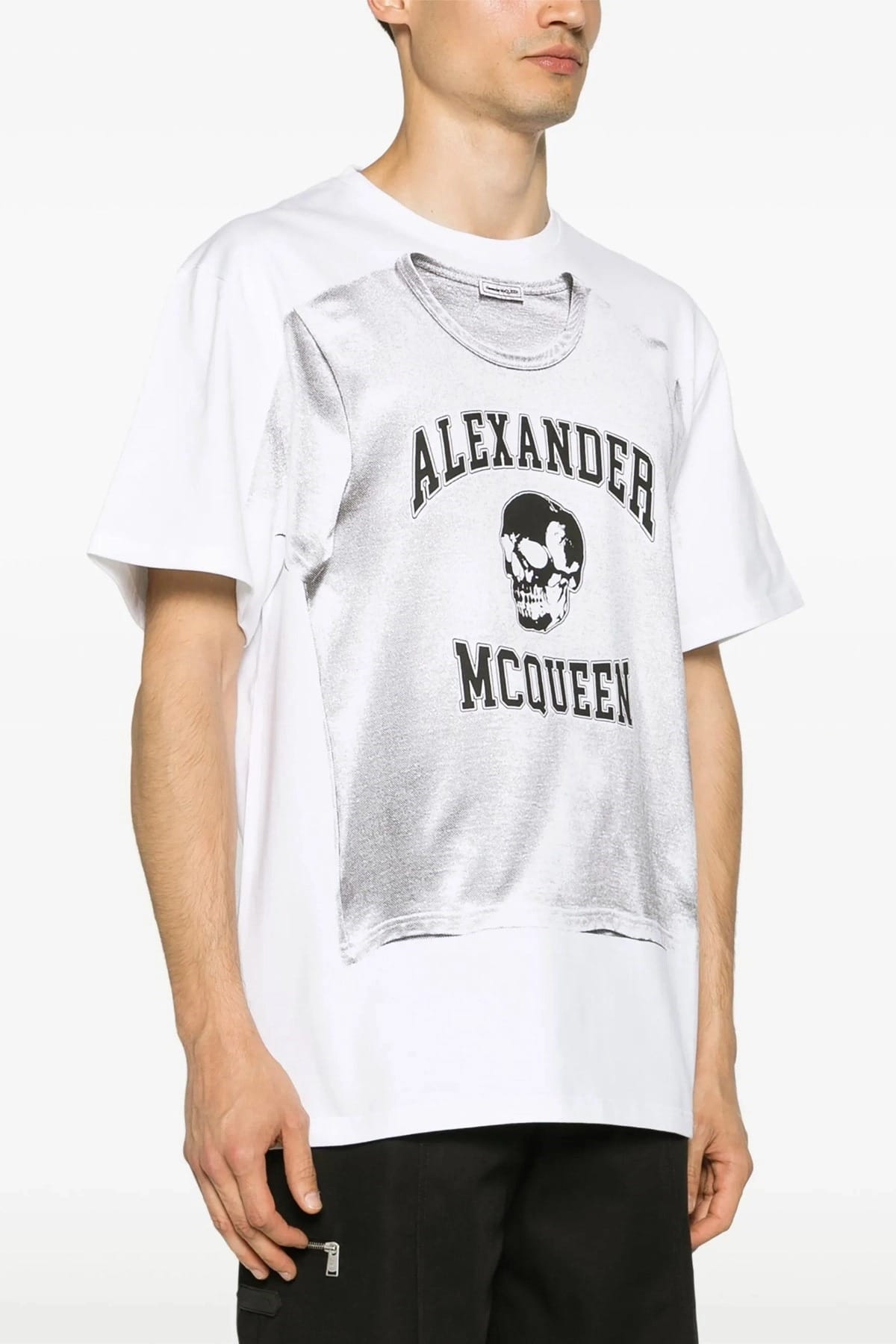 Alexander McQueen Logo Print T-Shirt - alternate view