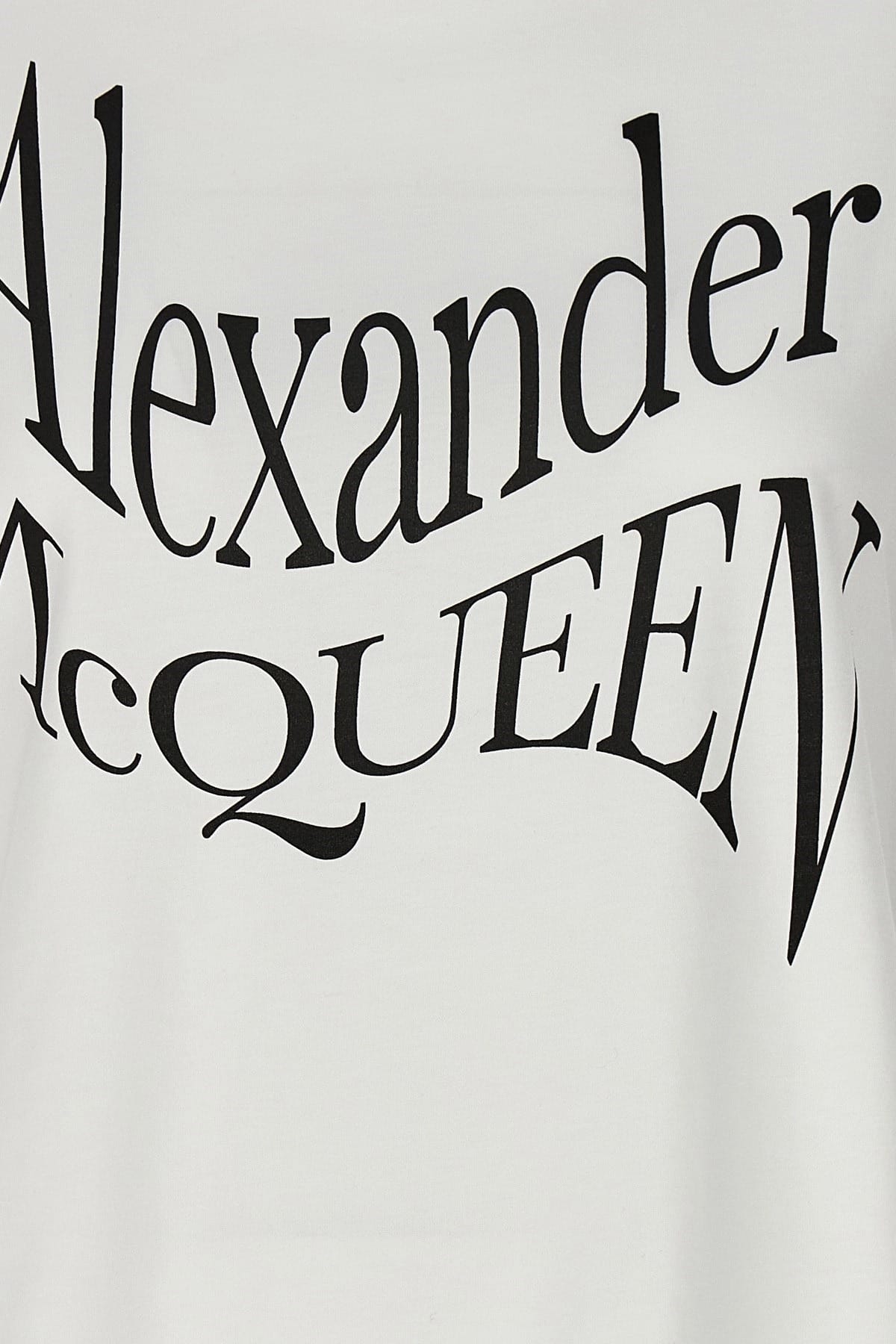 Alexander McQueen Alexander McQueen Logo Print T-Shirt