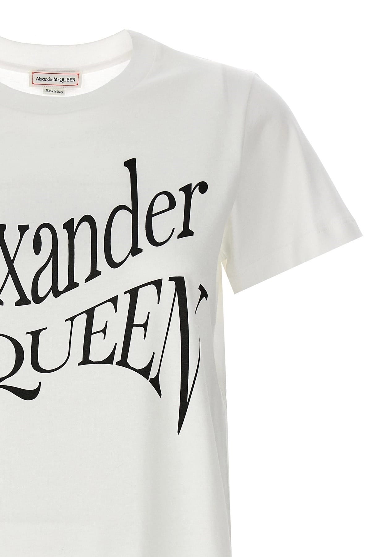 Alexander McQueen Alexander McQueen Logo Print T-Shirt