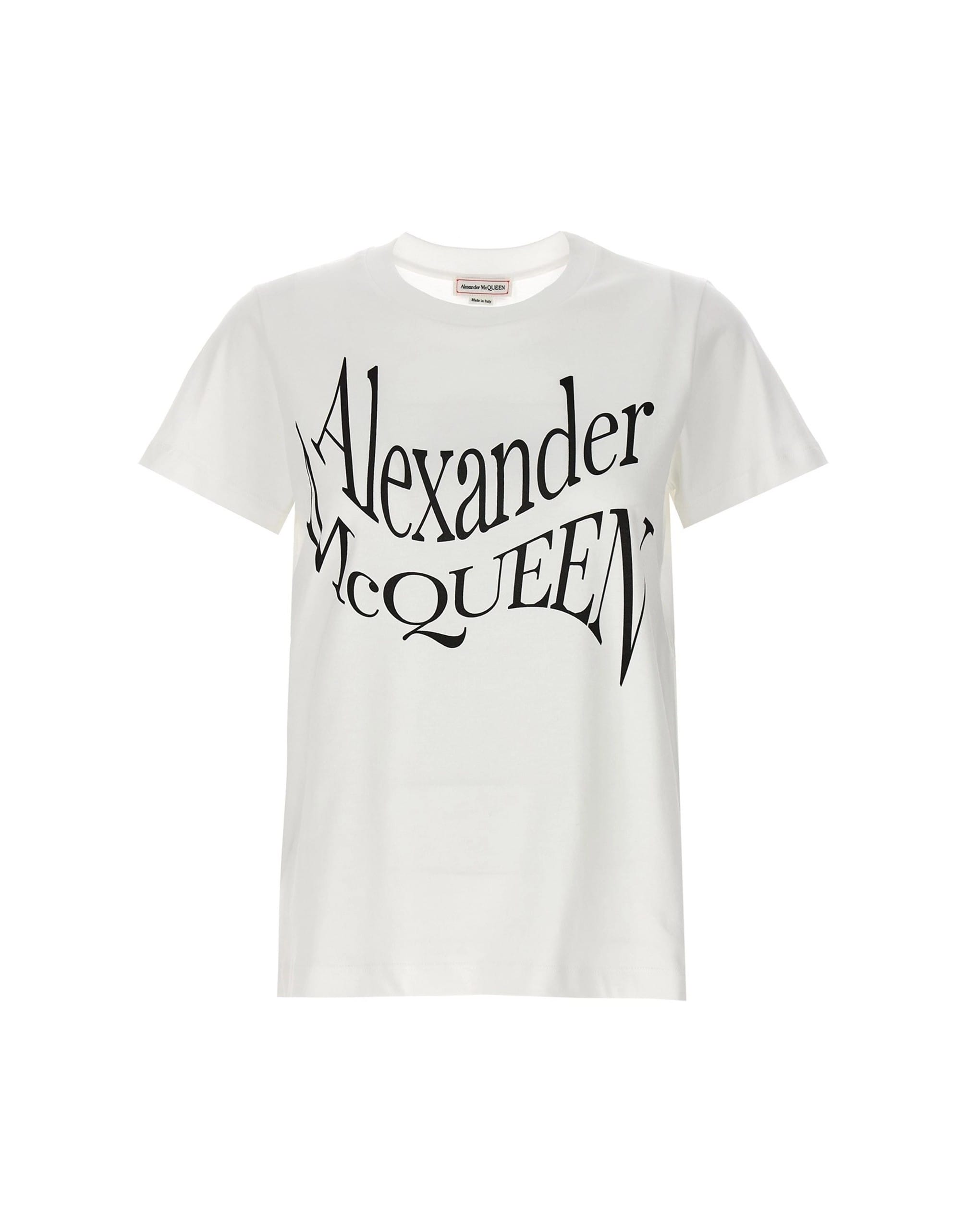 Alexander McQueen Alexander McQueen Logo Print T-Shirt