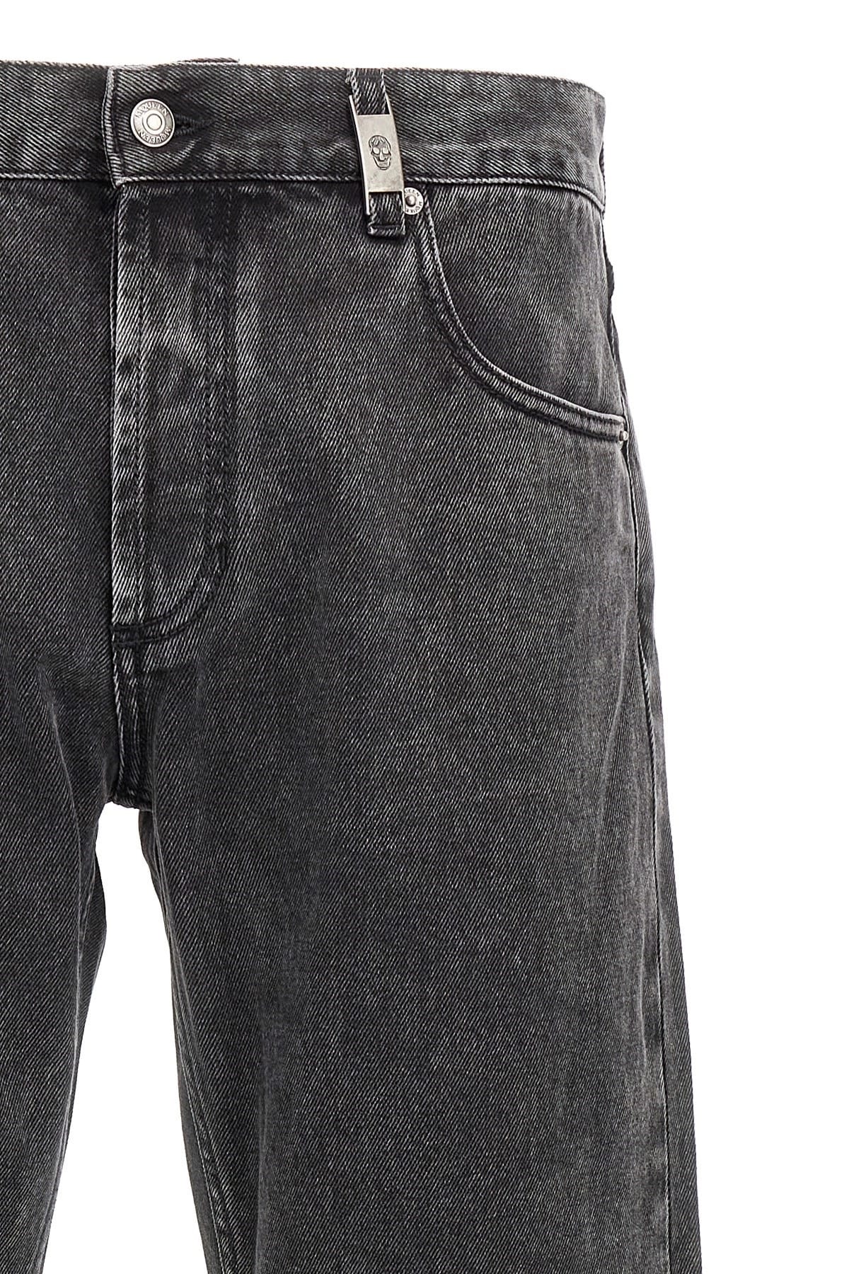 Alexander McQueen Alexander McQueen Metal Plate Jeans