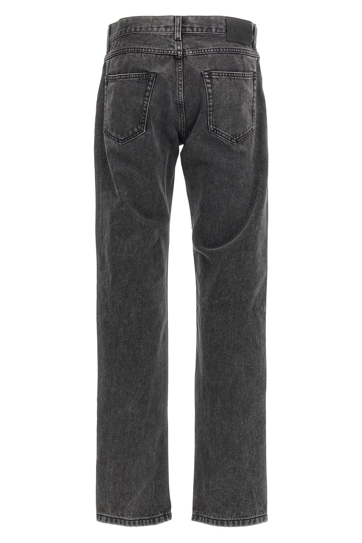 Alexander McQueen Alexander McQueen Metal Plate Jeans