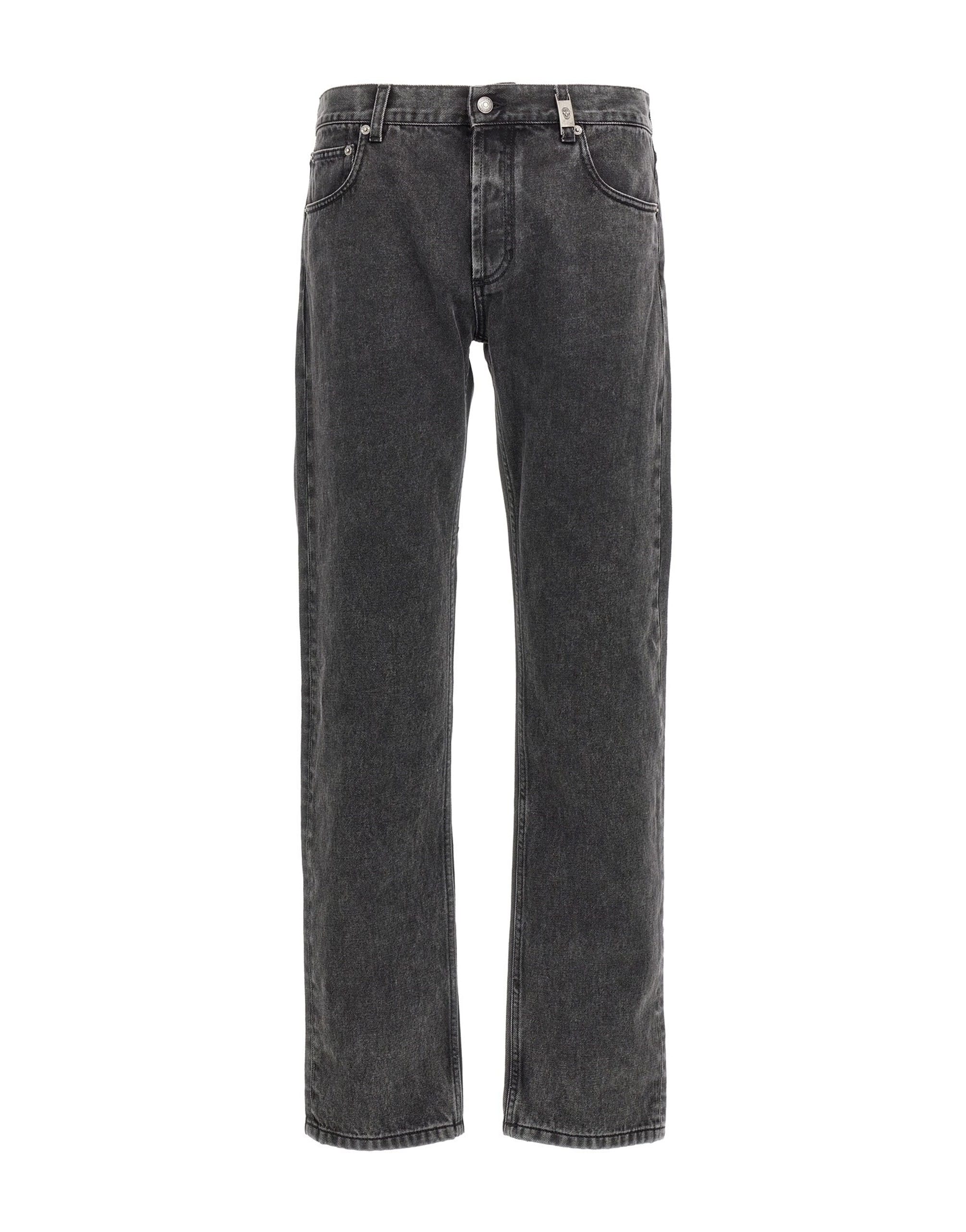 Alexander McQueen Alexander McQueen Metal Plate Jeans