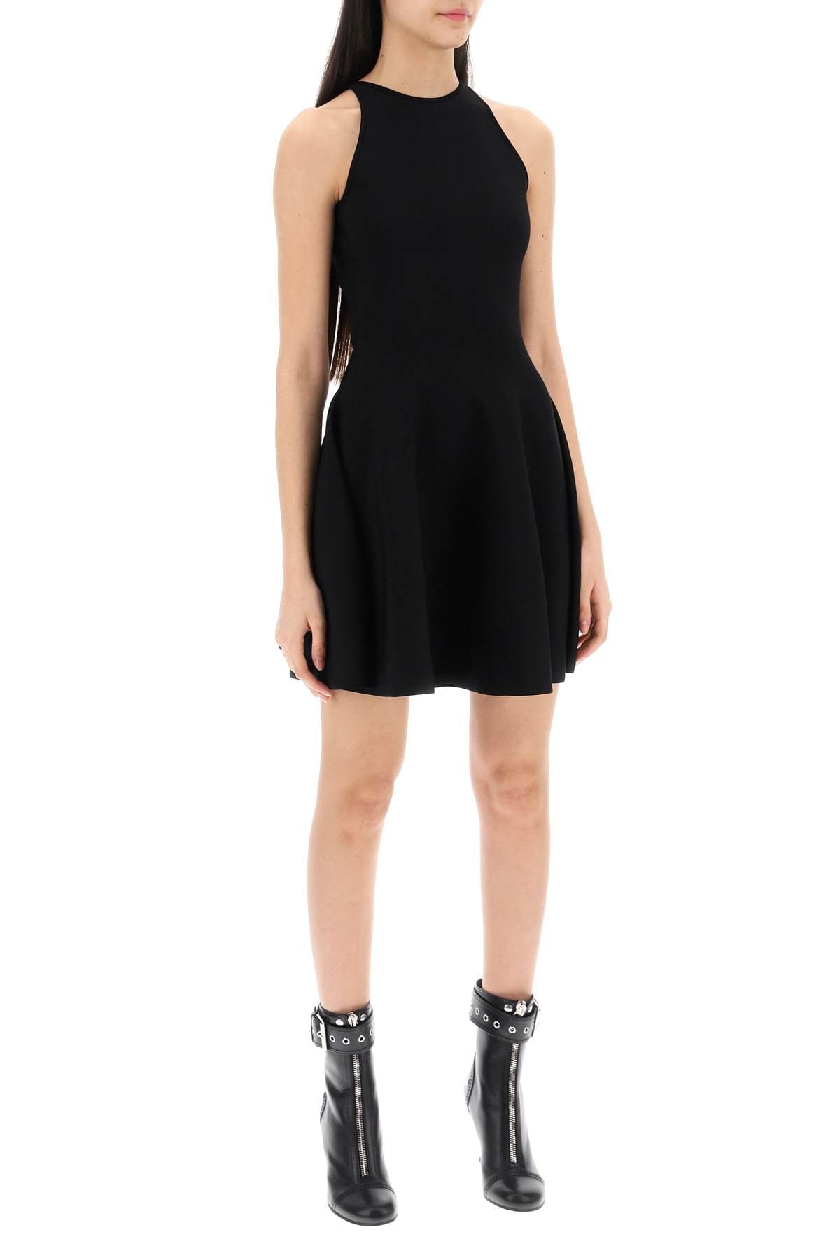 Alexander Mcqueen Alexander Mcqueen "mini knitted skater dress