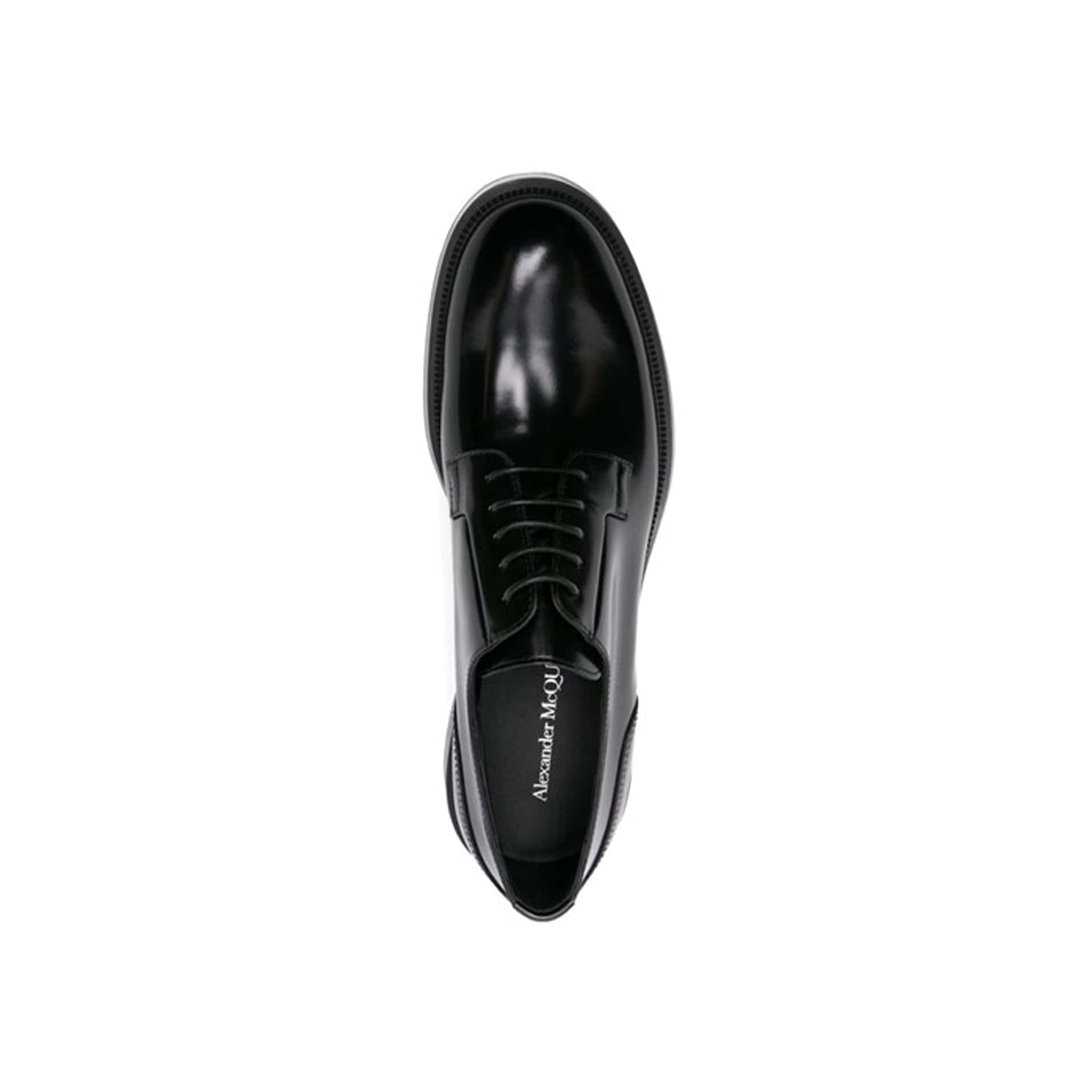Alexander McQueen Monolith Leather Derby Shoes