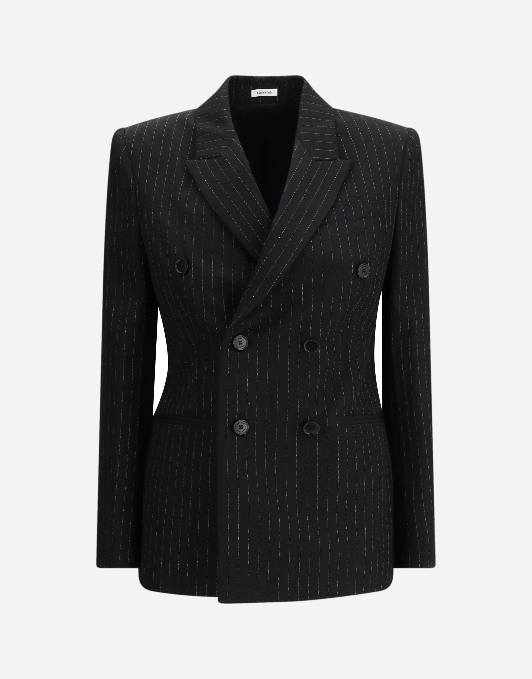 Alexander McQueen Pinstriped Double-Breasted Jacket