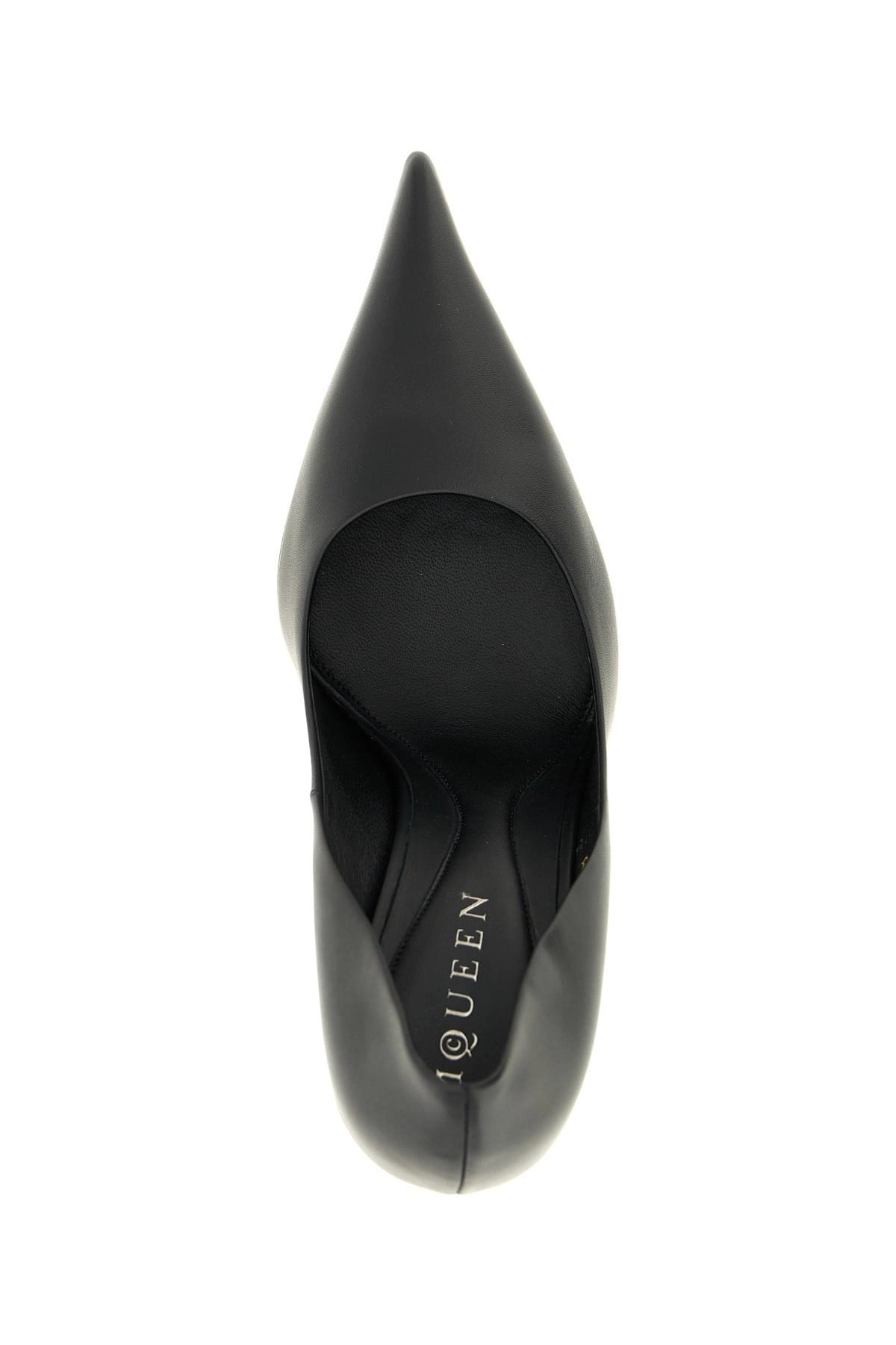 Alexander McQueen Alexander McQueen Pointed Toe Leather Pumps