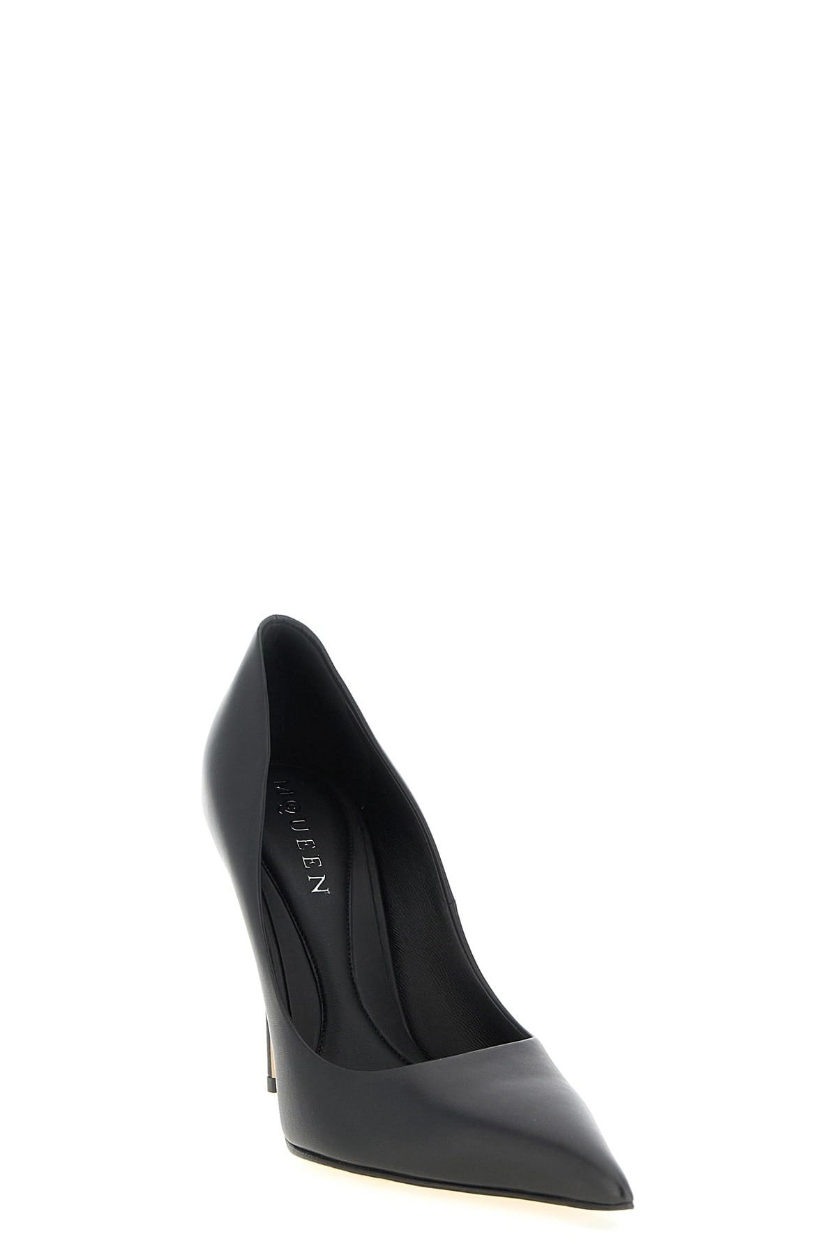 Alexander McQueen Alexander McQueen Pointed Toe Leather Pumps
