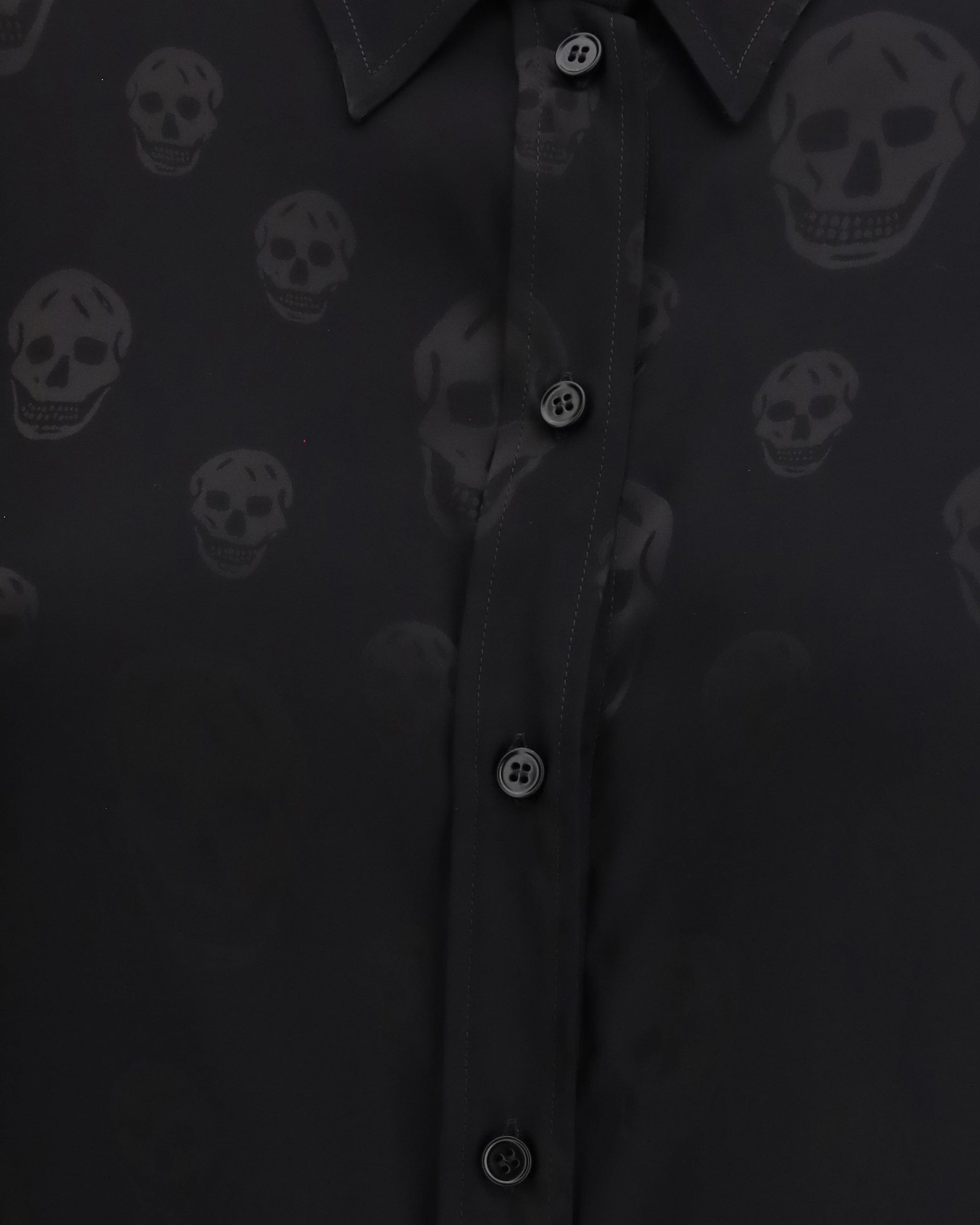 Alexander McQueen Shirt With Skull Motif