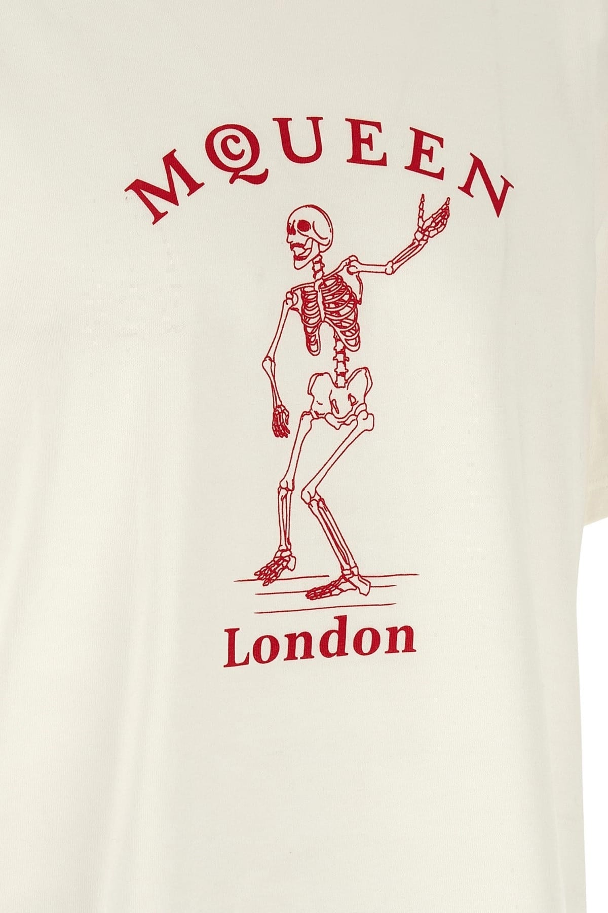 Alexander McQueen Alexander McQueen Skeleton Print T-Shirt
