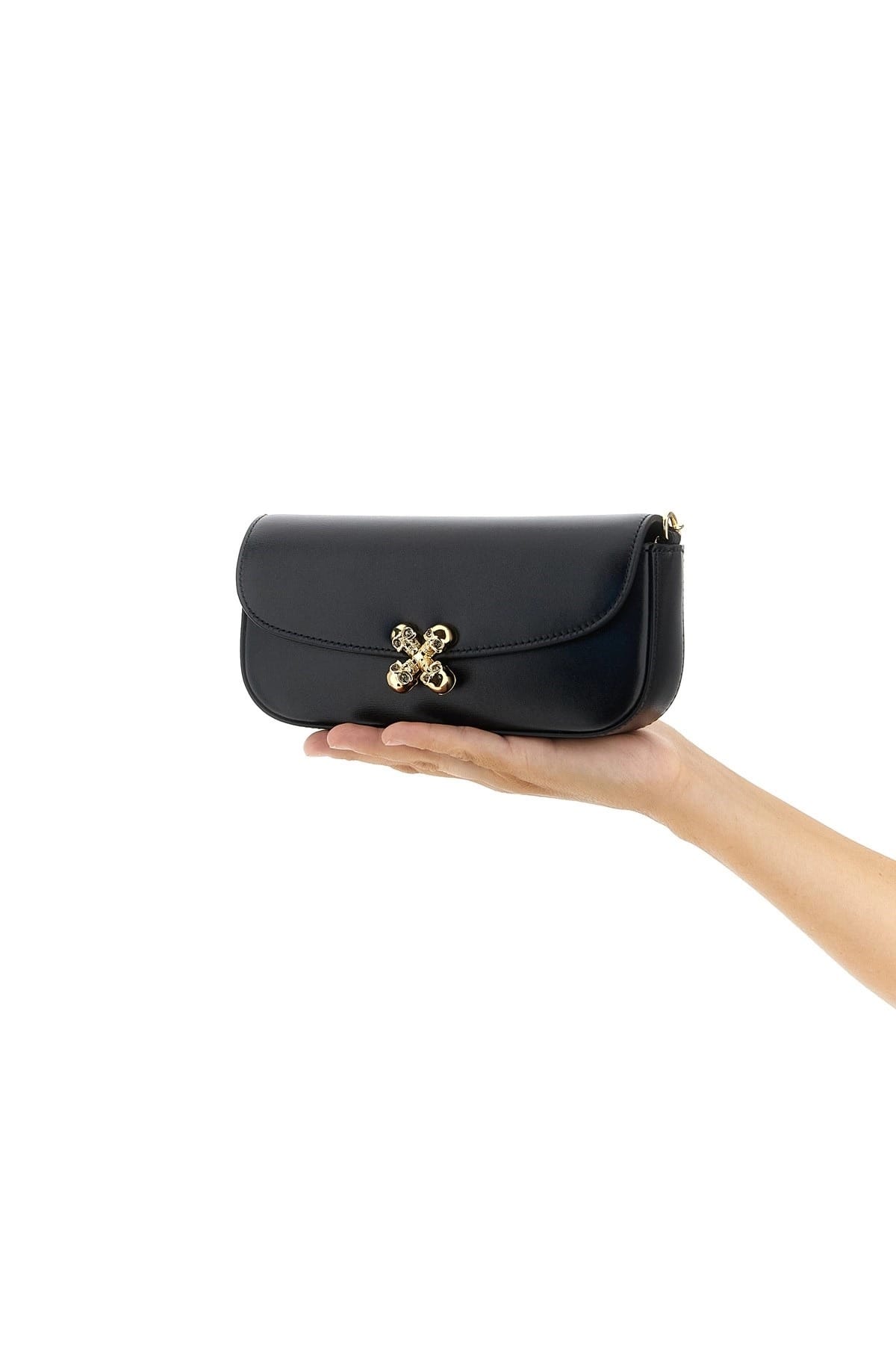 Alexander McQueen Skull Flower Small Crossbody Bag - alternate view