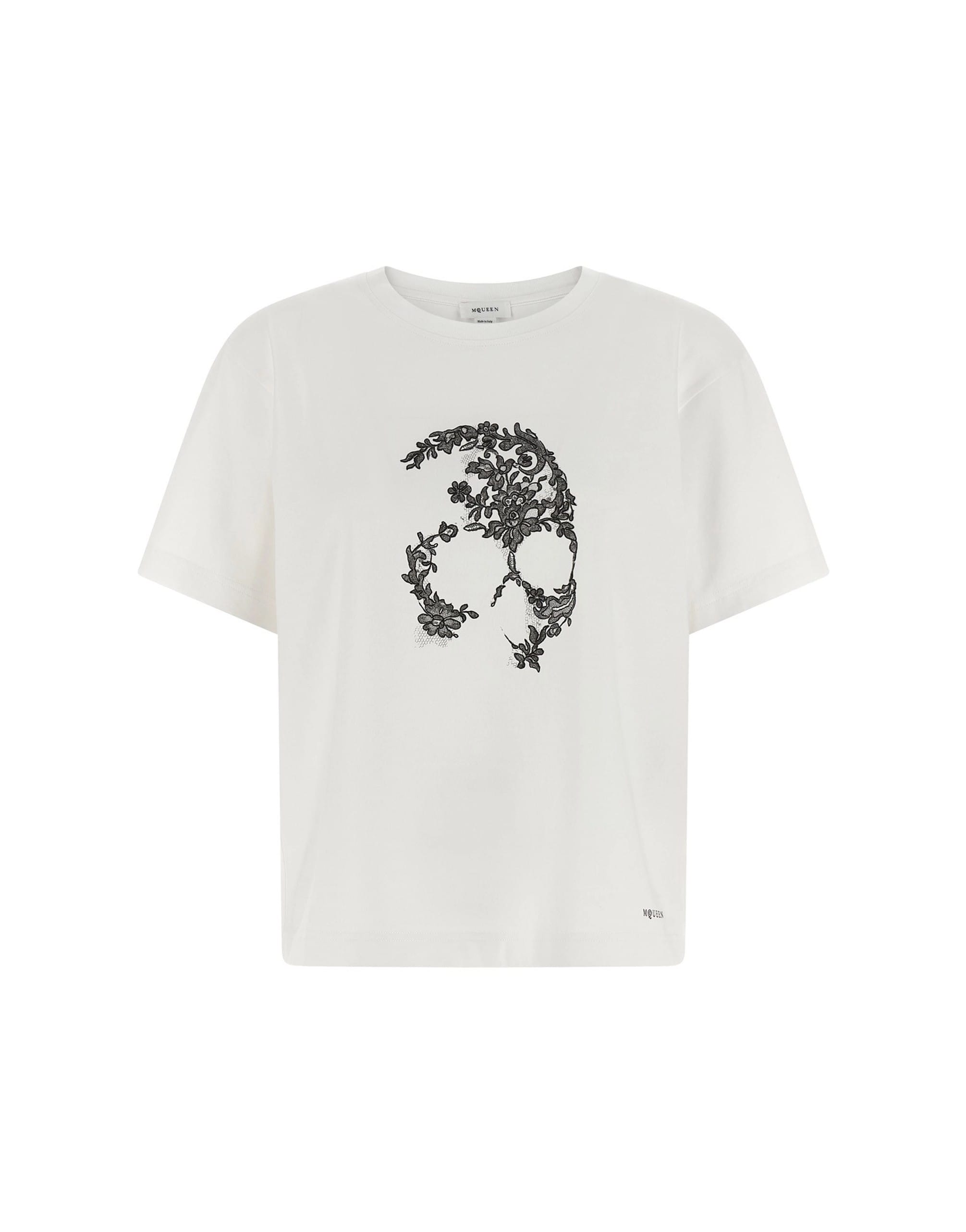 Alexander McQueen Alexander McQueen Skull Print T-Shirt