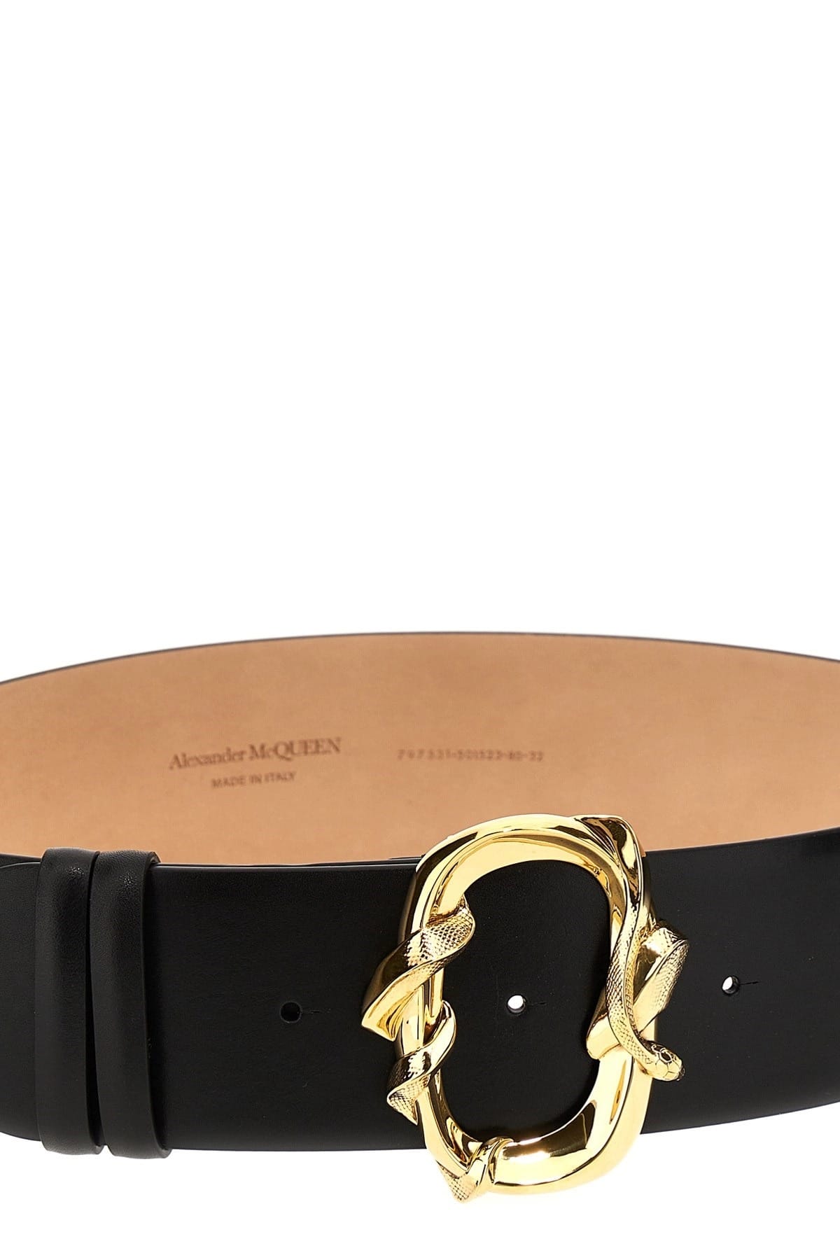 Alexander McQueen Alexander McQueen Snake Buckle Belt