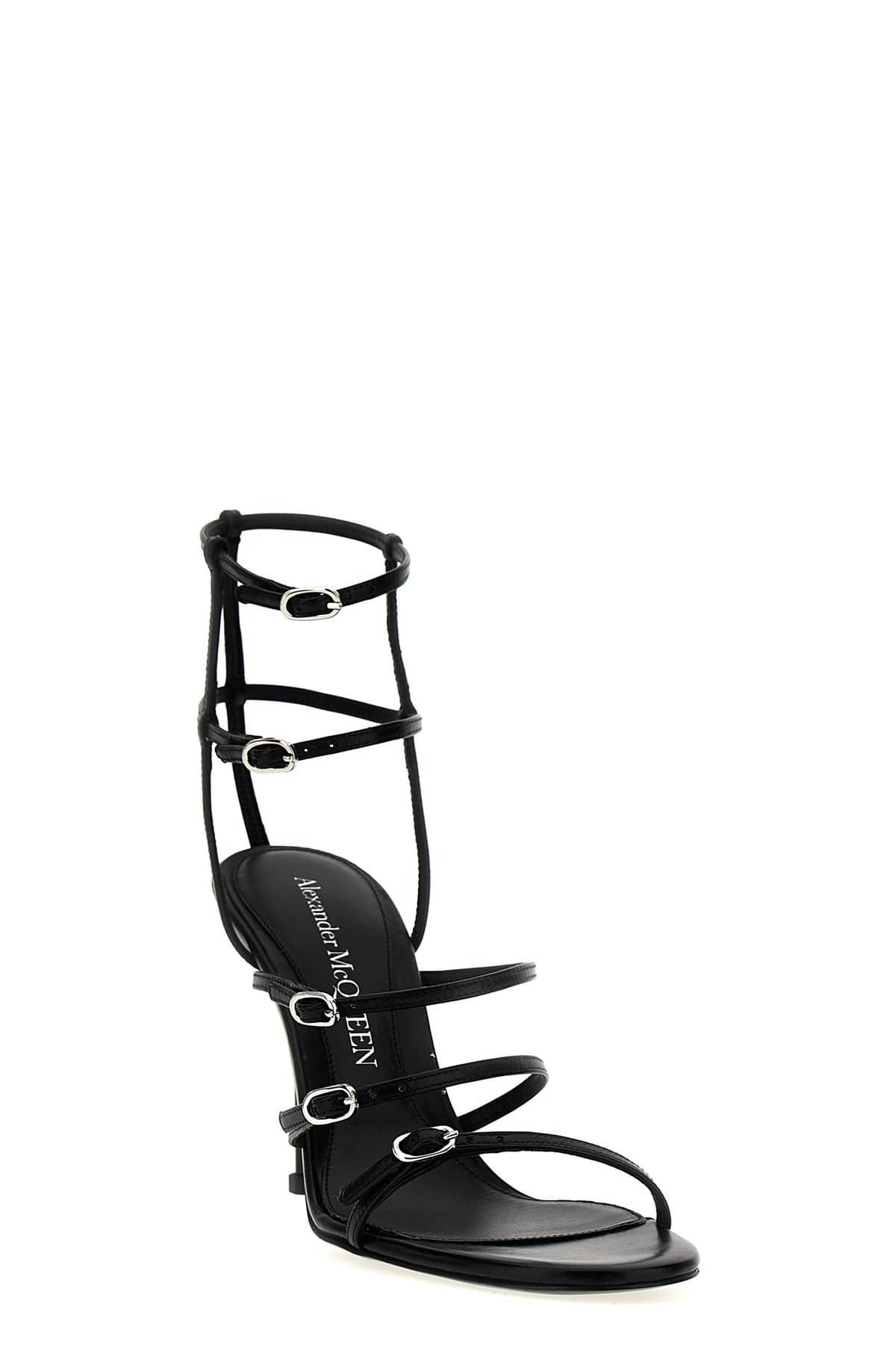 Alexander McQueen Alexander McQueen Strap Leather Sandals