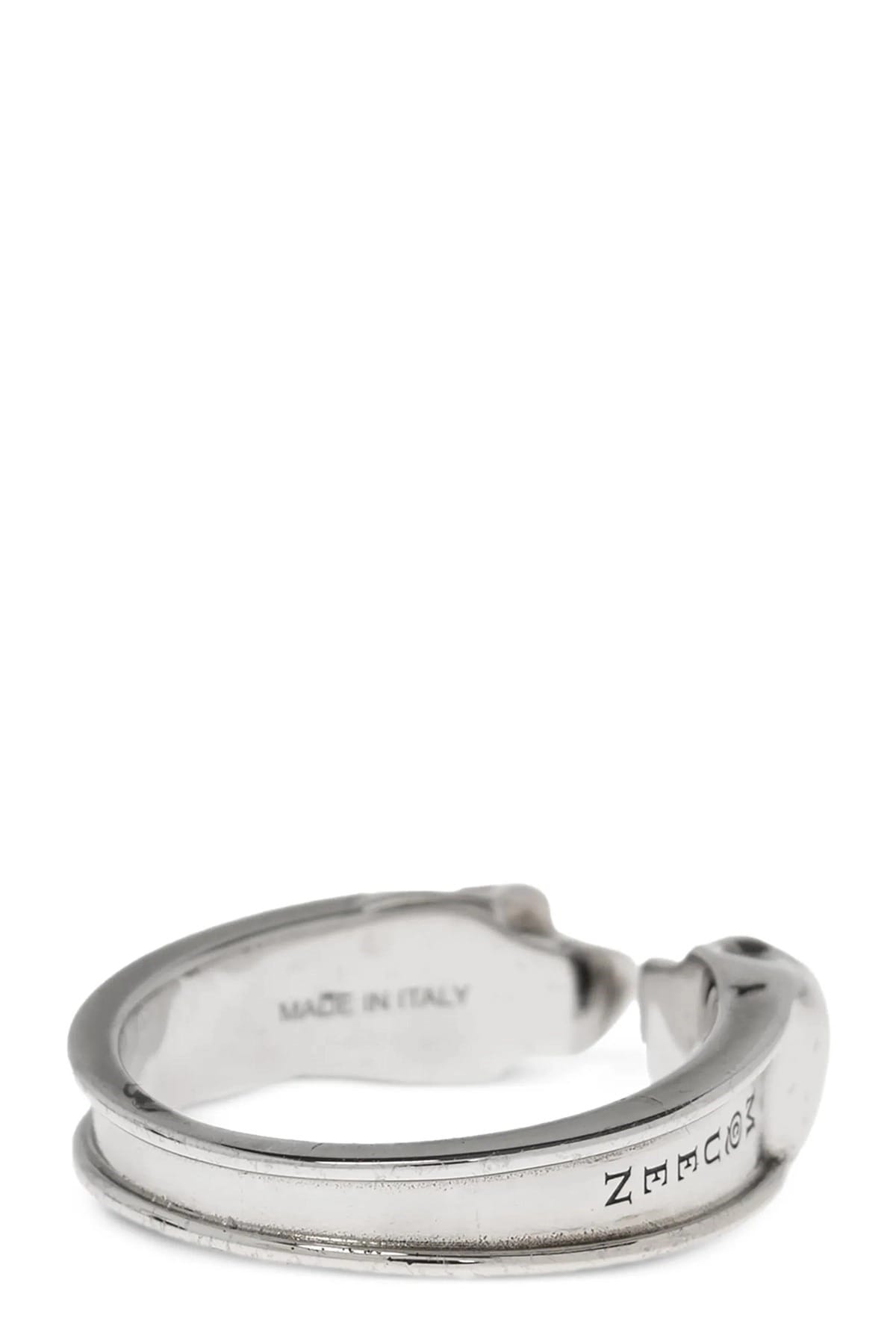 Alexander McQueen Alexander McQueen Thin Twin Skull Ring