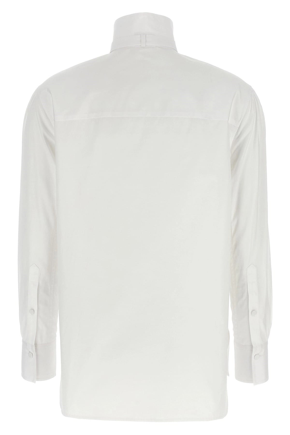 Alexander McQueen Tuxedo Cotton Poplin Shirt - alternate view