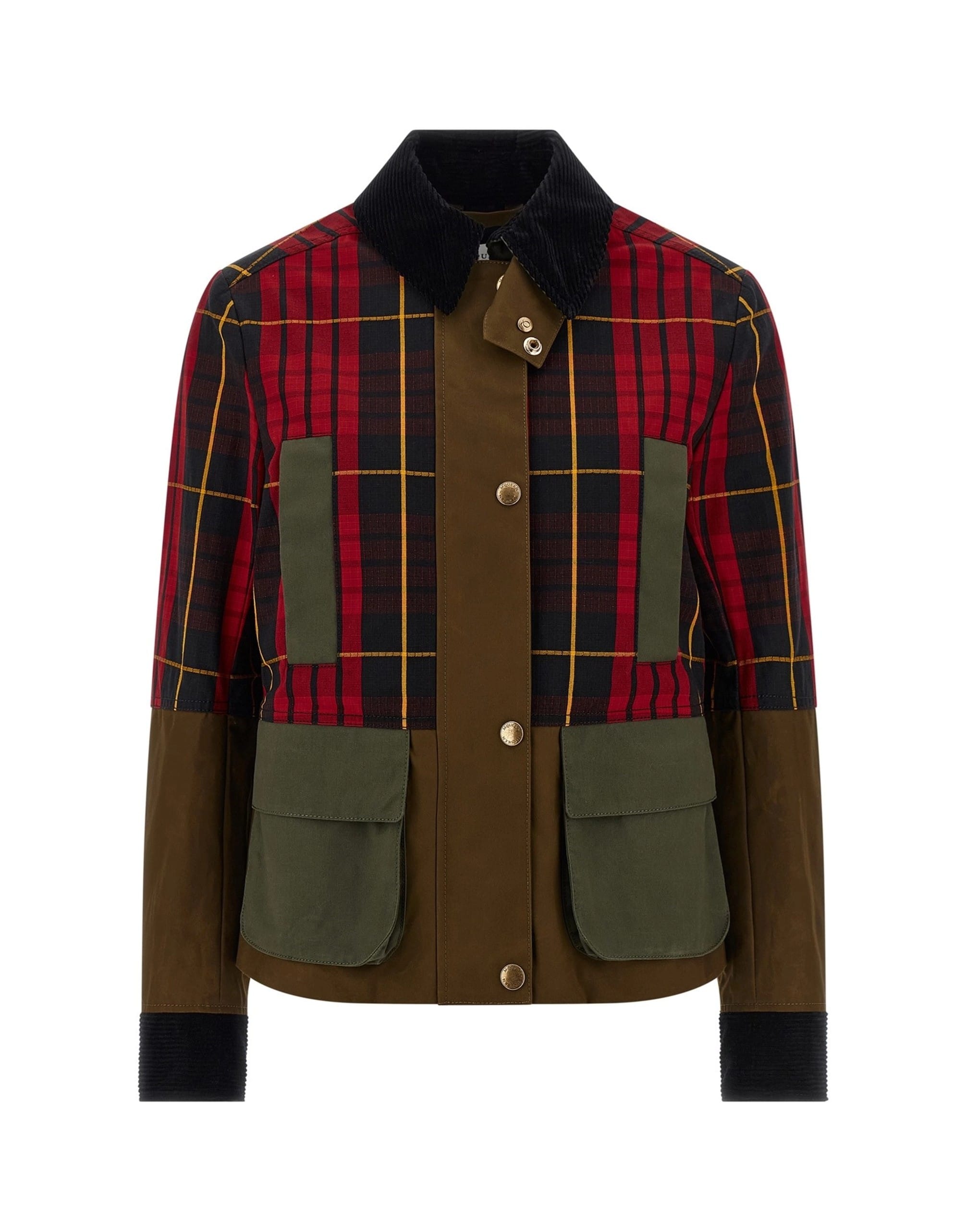 Alexander McQueen Alexander McQueen Waxed Patchwork Jacket