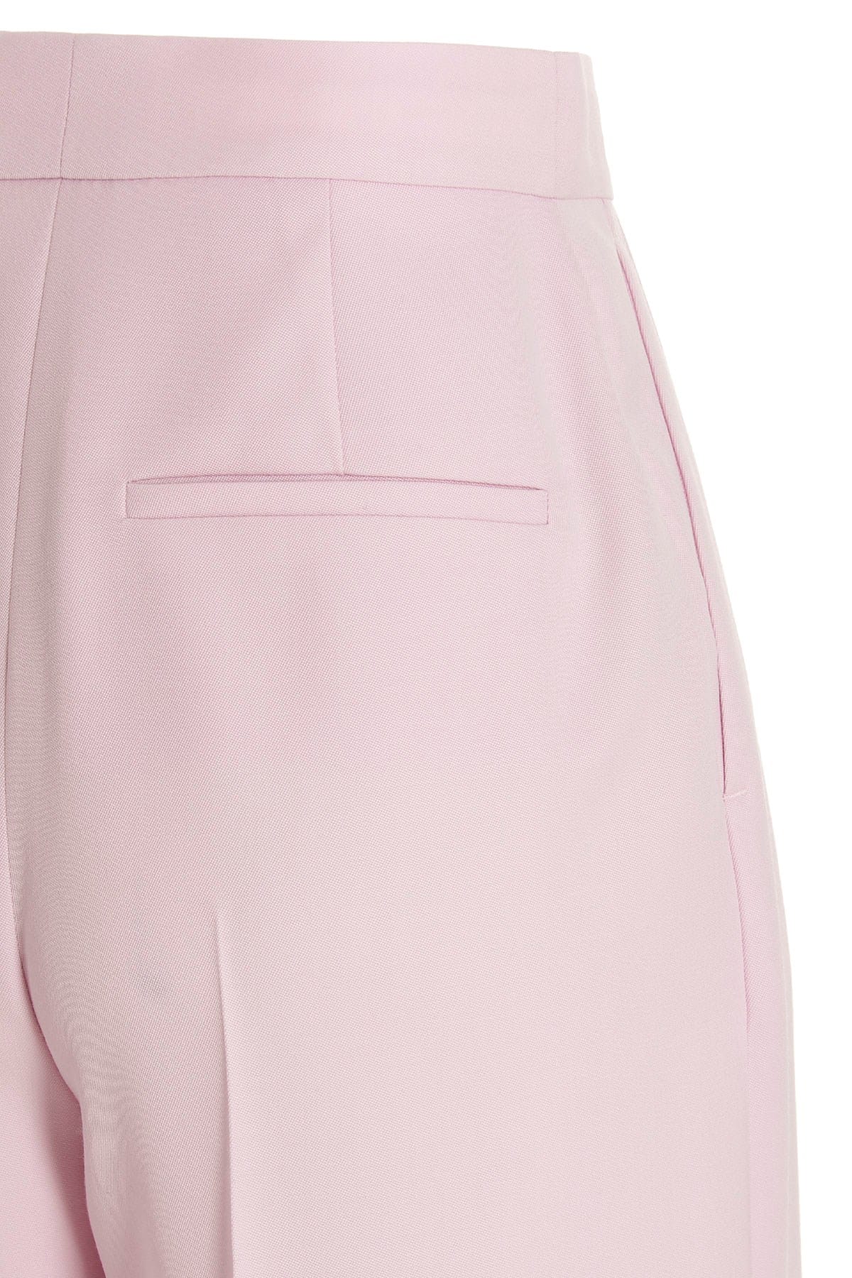 Alexander McQueen Alexander McQueen Wool Pants With Front Pleats
