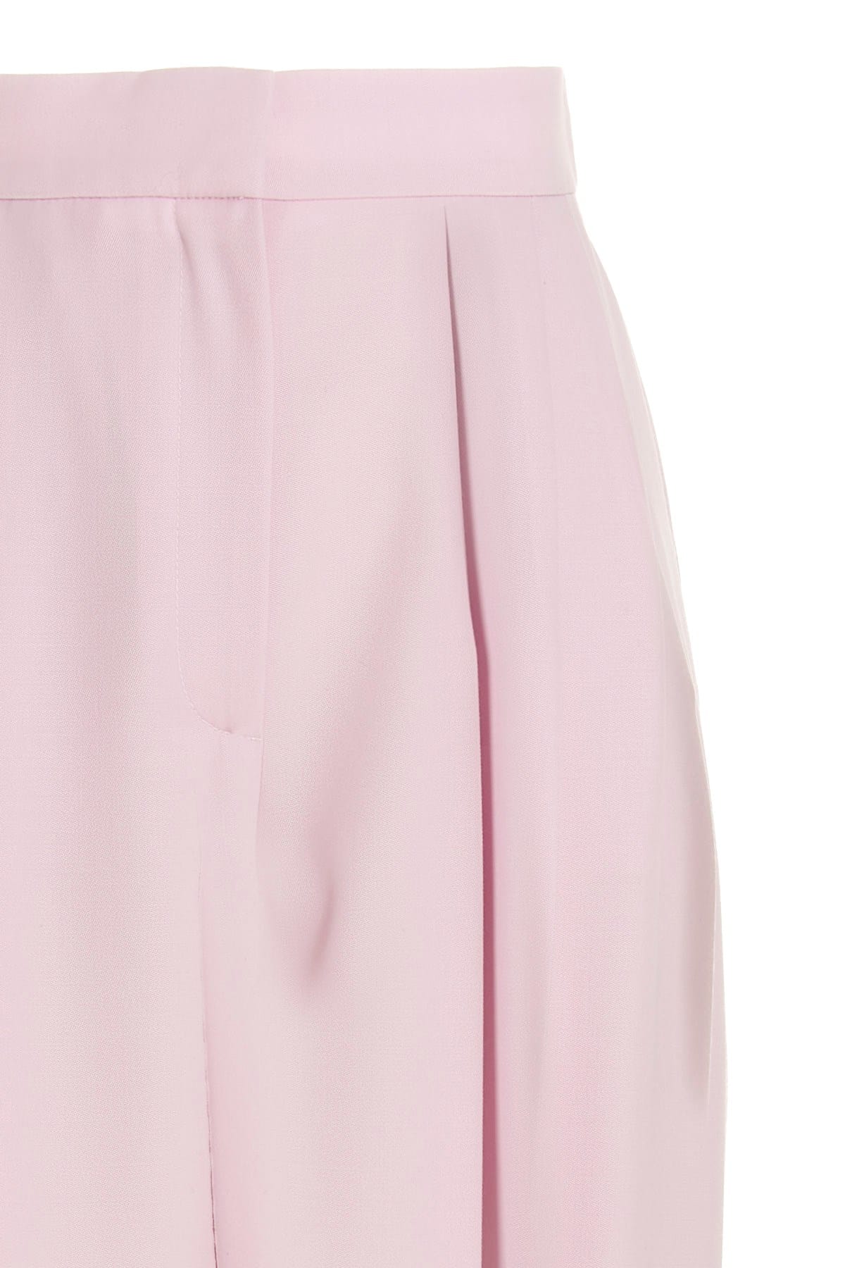 Alexander McQueen Alexander McQueen Wool Pants With Front Pleats