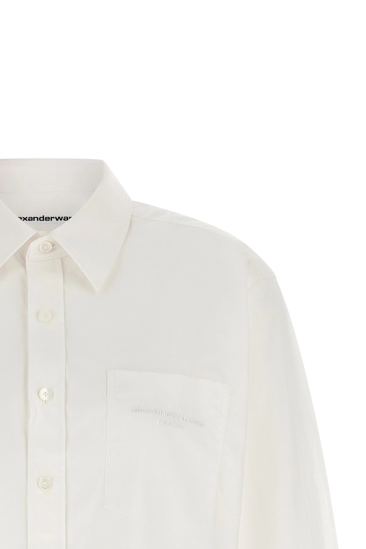 【alexanderwang】シャツ Alexander Wang クロップドコットンシャツ | Sendegaro JP