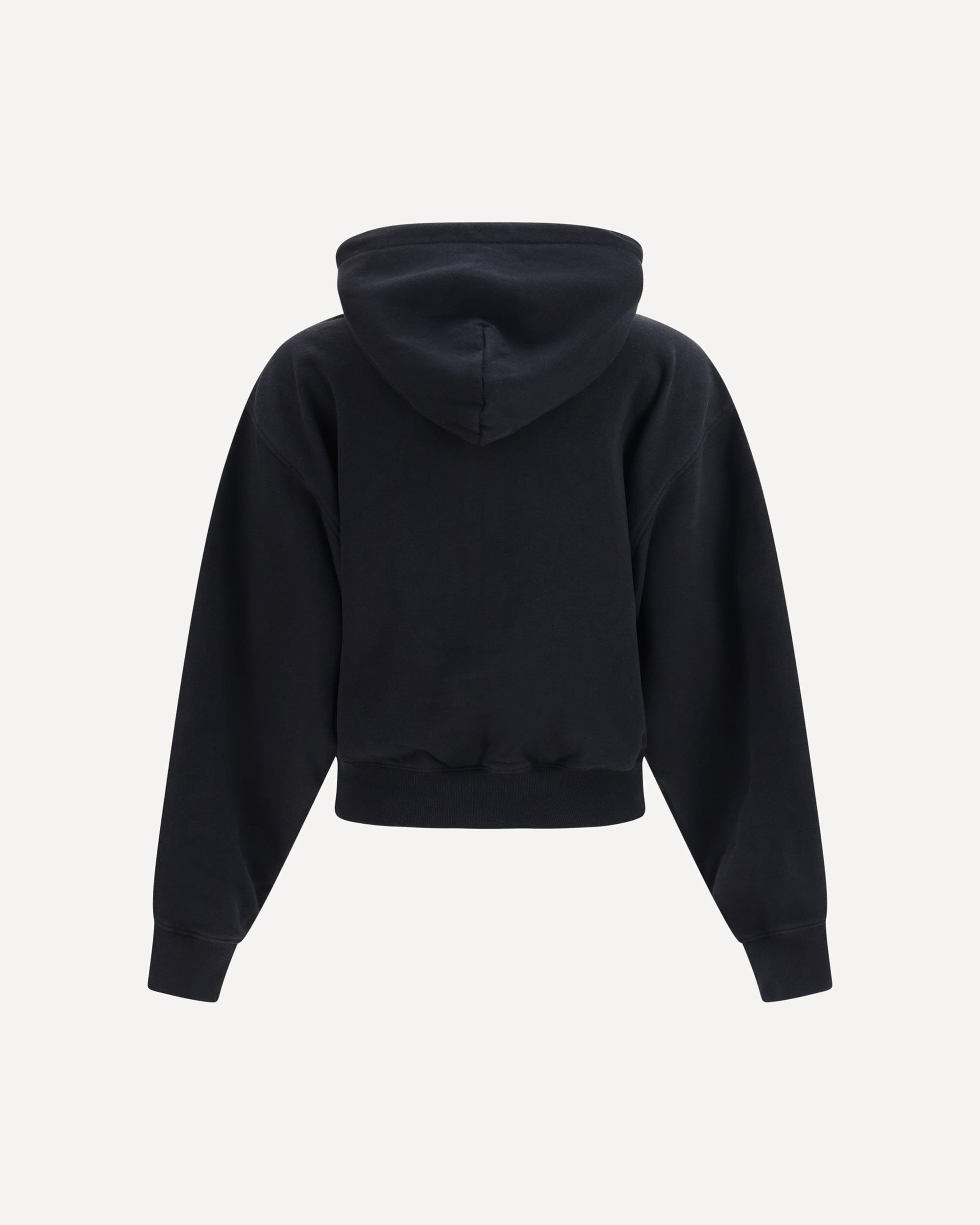 Alexander Wang Crystal Drawcord Zip-Up Hoodie