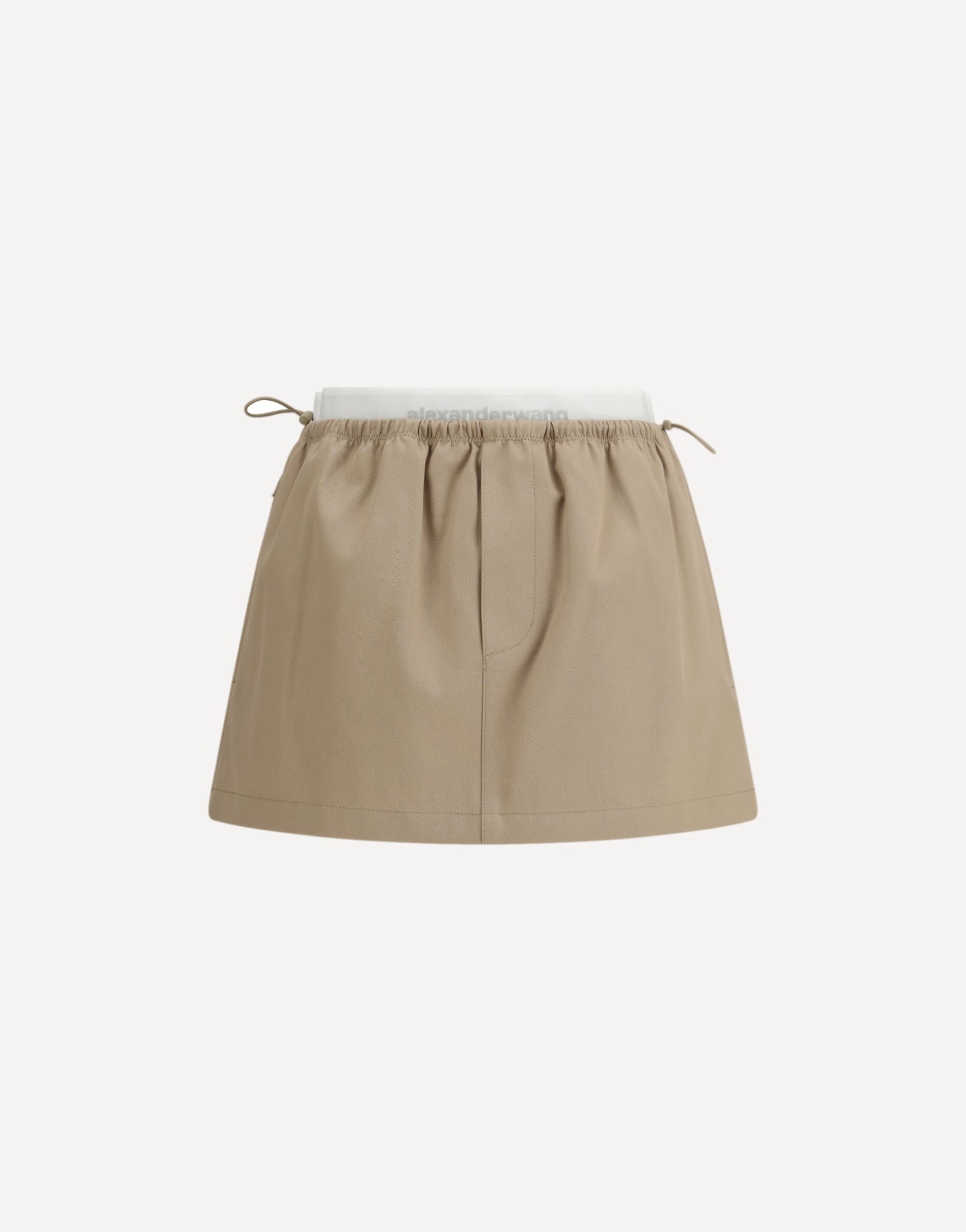 Alexander Wang Drawstring Mini Skirt