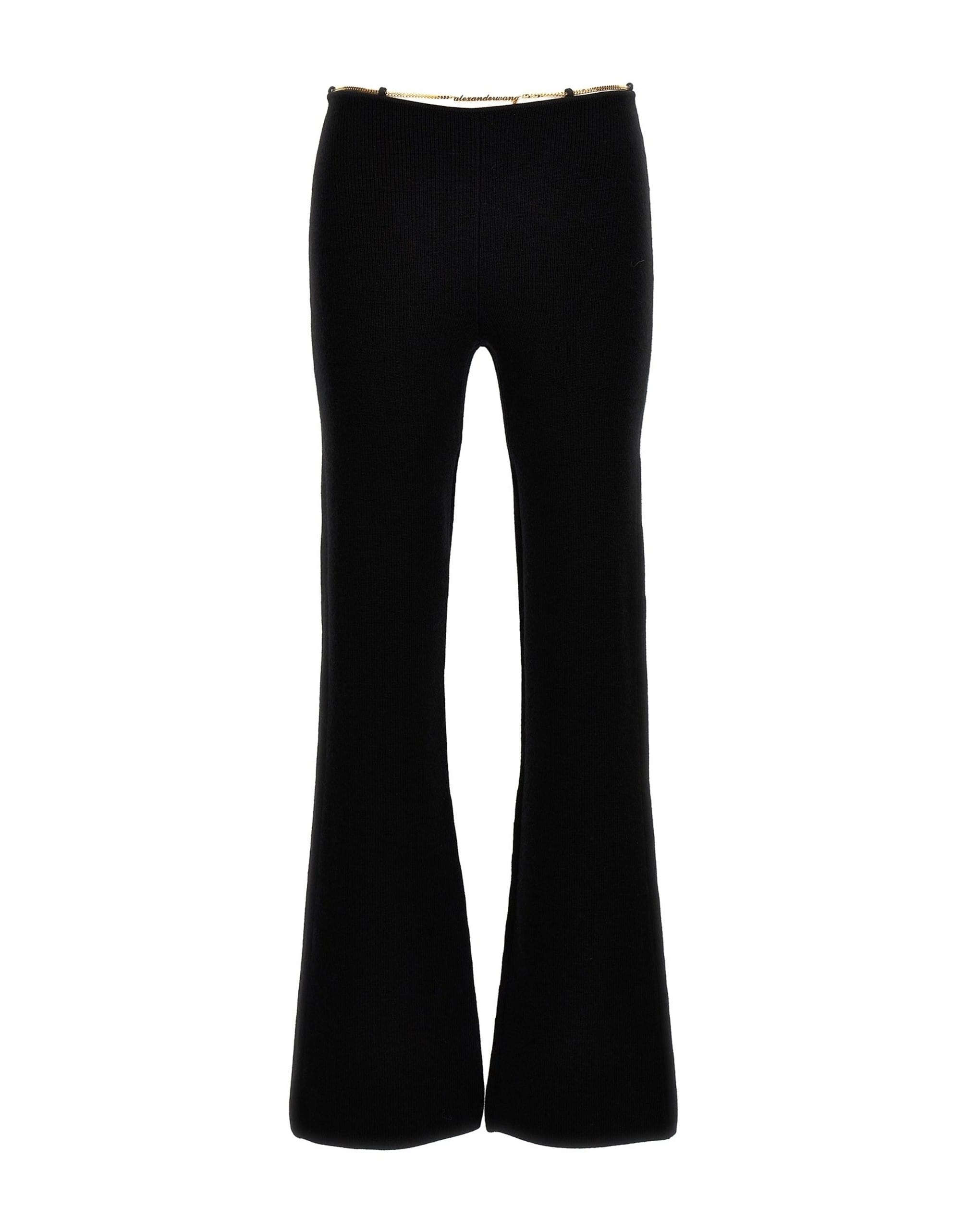 Alexander Wang Alexander Wang Gold Nameplate Chain Pants
