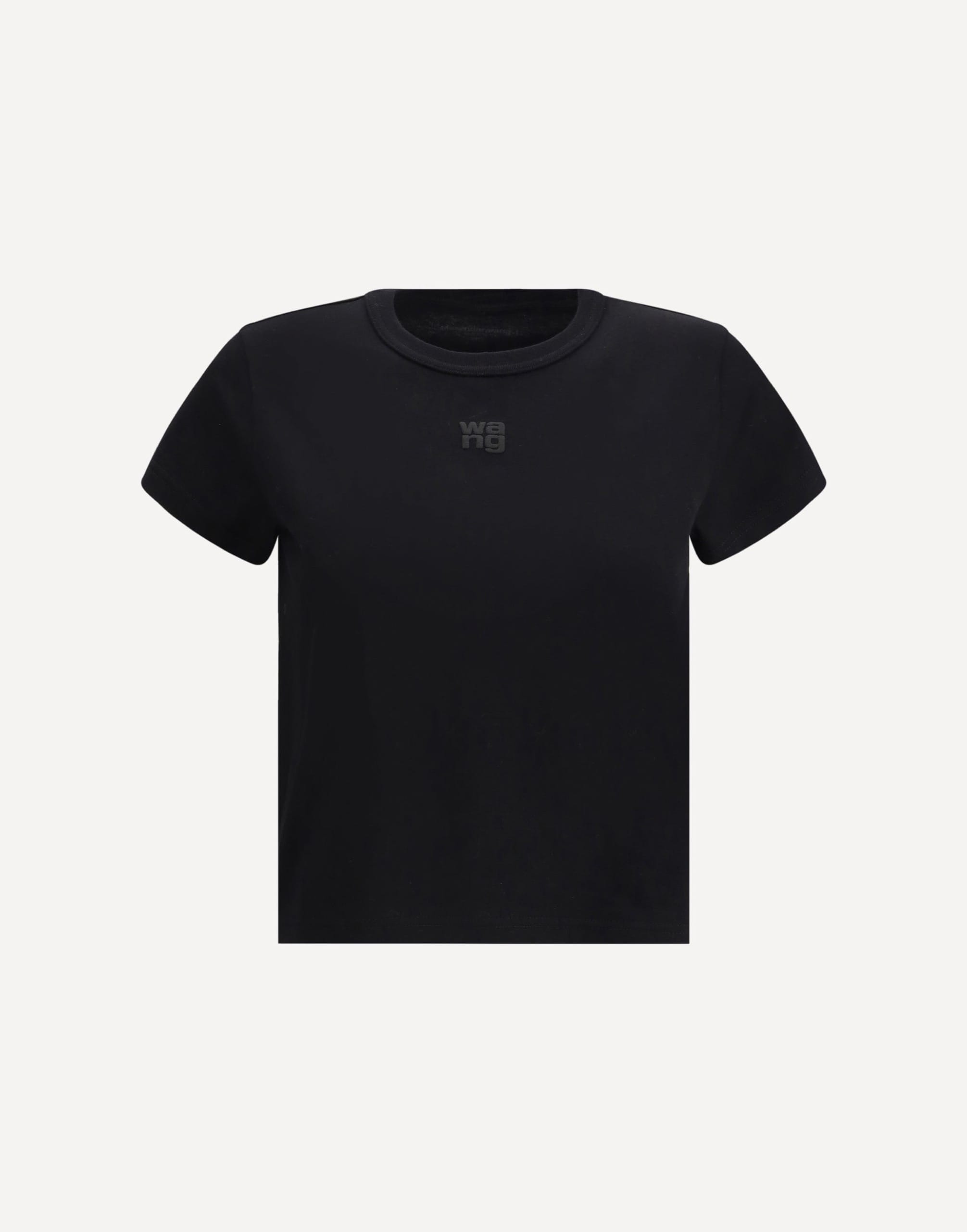 Alexander Wang Logo-Embossed Cotton T-Shirt