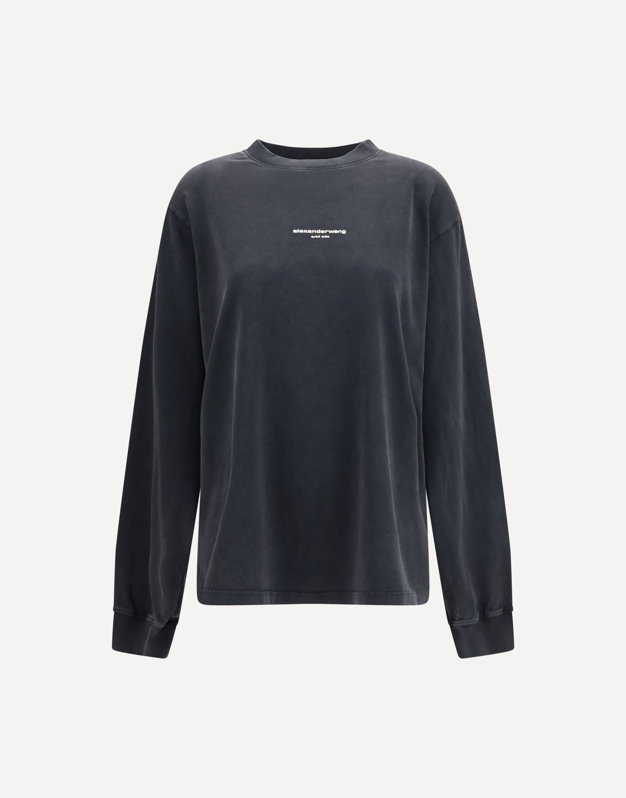Alexander Wang Alexander Wang Long-Sleeve Logo T-Shirt