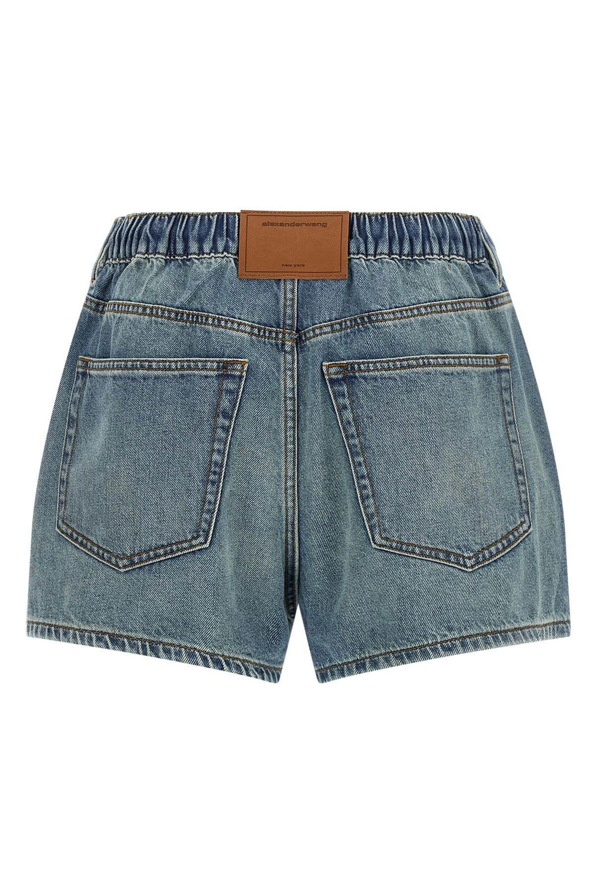 Alexander Wang Marathon Denim Shorts - alternate view