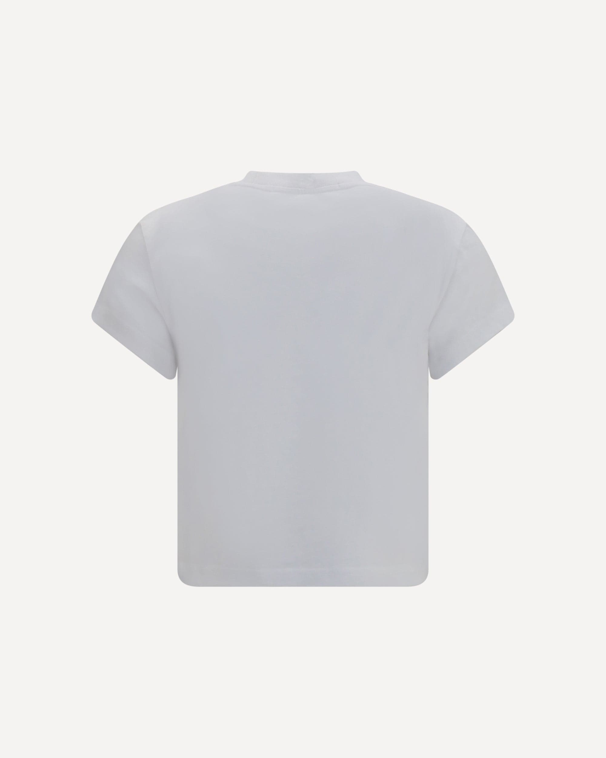 Alexander Wang Short-Sleeve T-Shirt With Central Logo Print