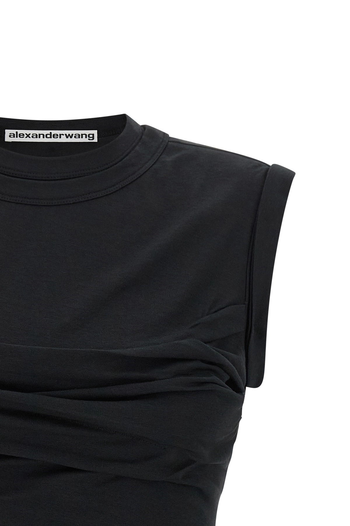 Alexander Wang canotta a strati con busto attorcigliato