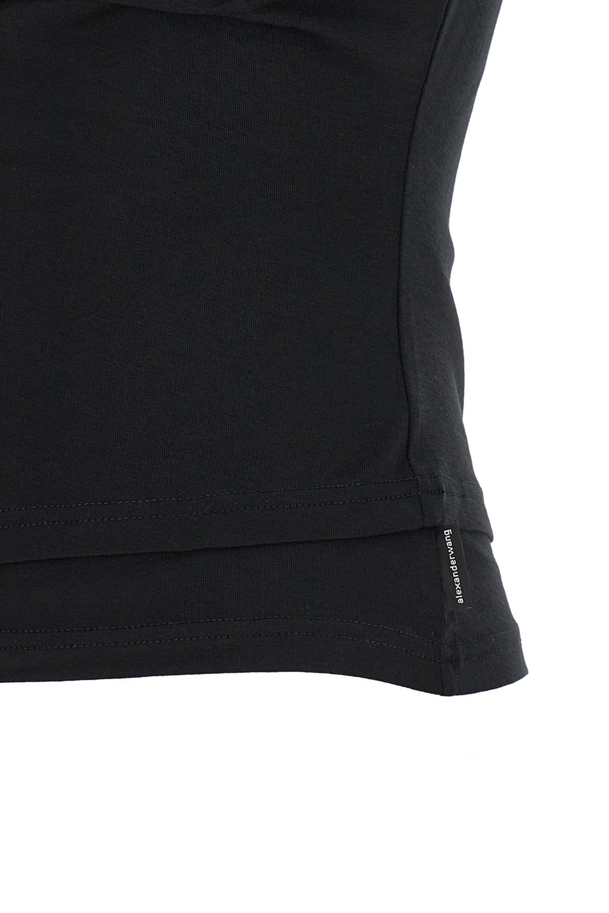 Alexander Wang canotta a strati con busto attorcigliato