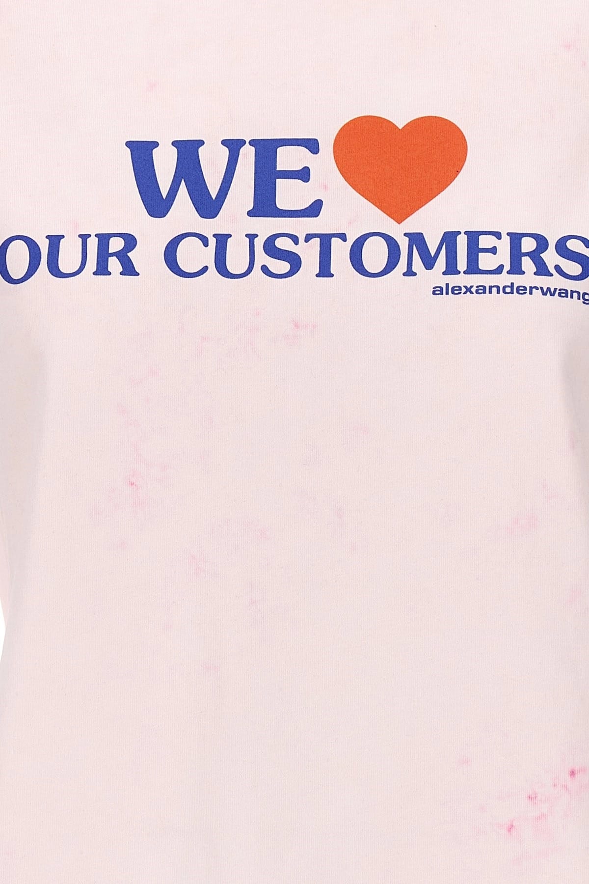 Alexander Wang Alexander Wang We Love Our Customers T-Shirt