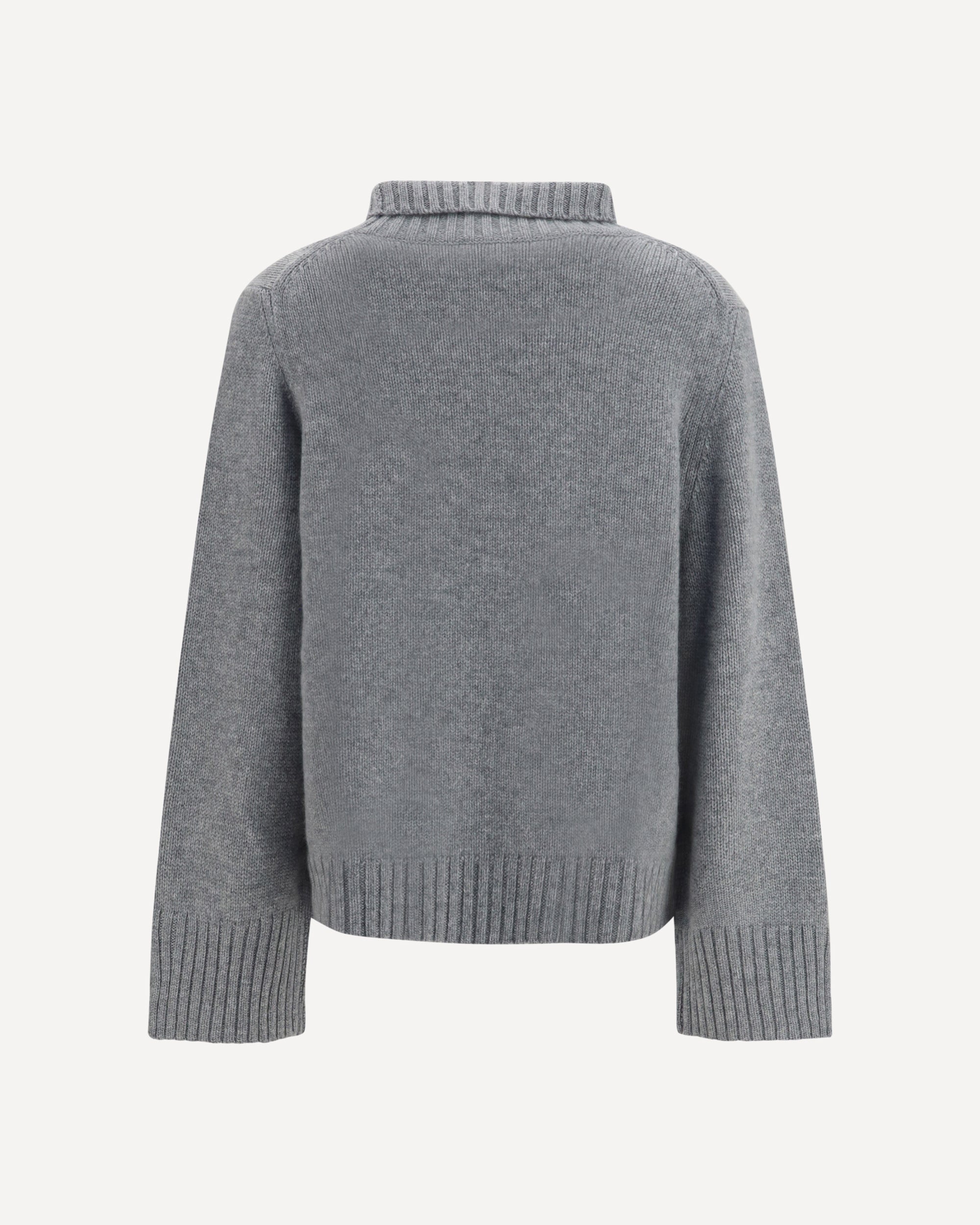 Allude Cashmere Turtleneck Sweater - alternate view
