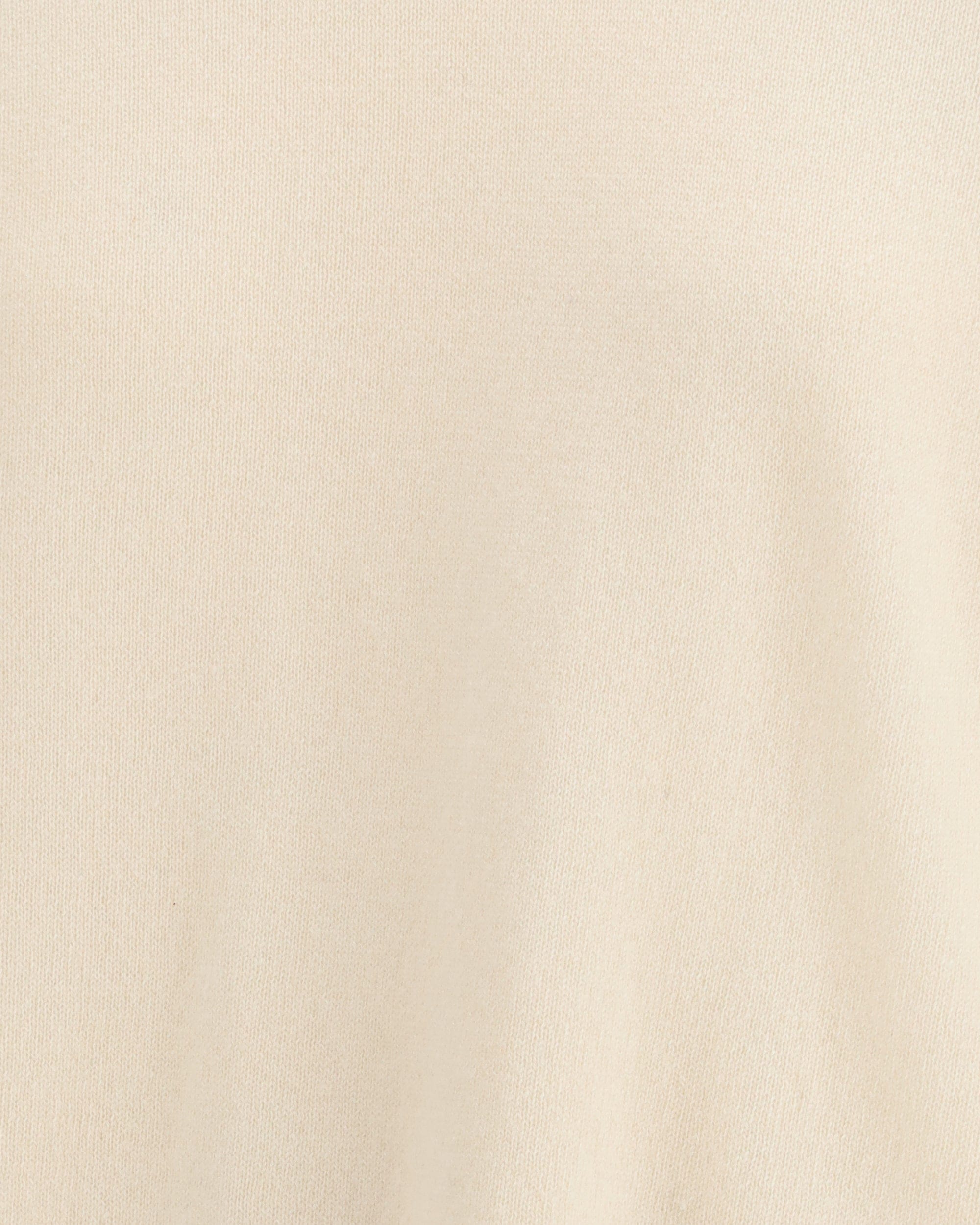 Allude Crew-Neck Three-Quarter Sleeve Sweater