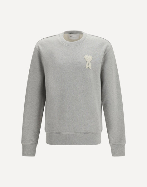 Ami Paris Ami De Coeur Cotton Knit Sweatshirt | Sendegaro GR