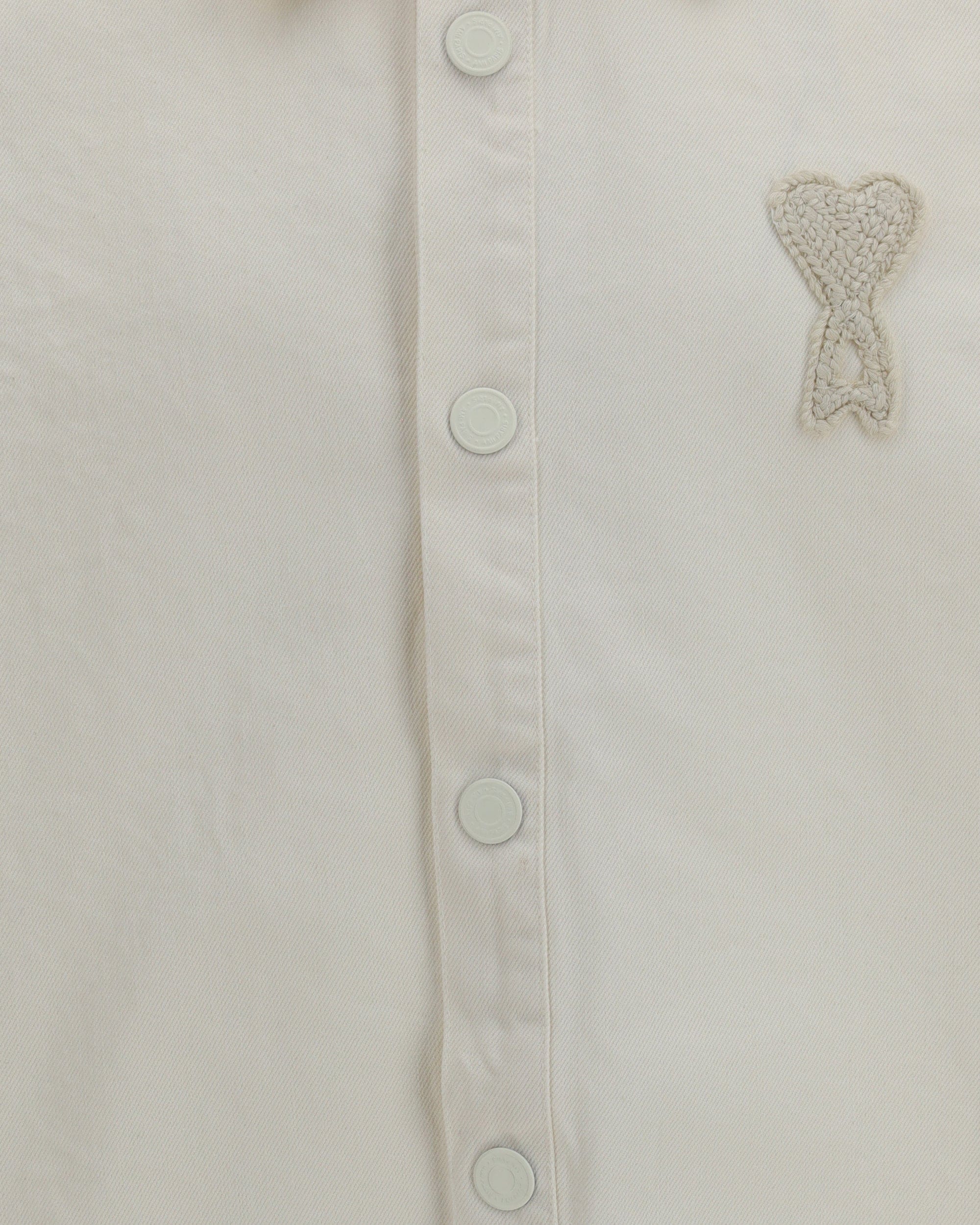 Ami Paris Ami De Coeur Denim Jacket