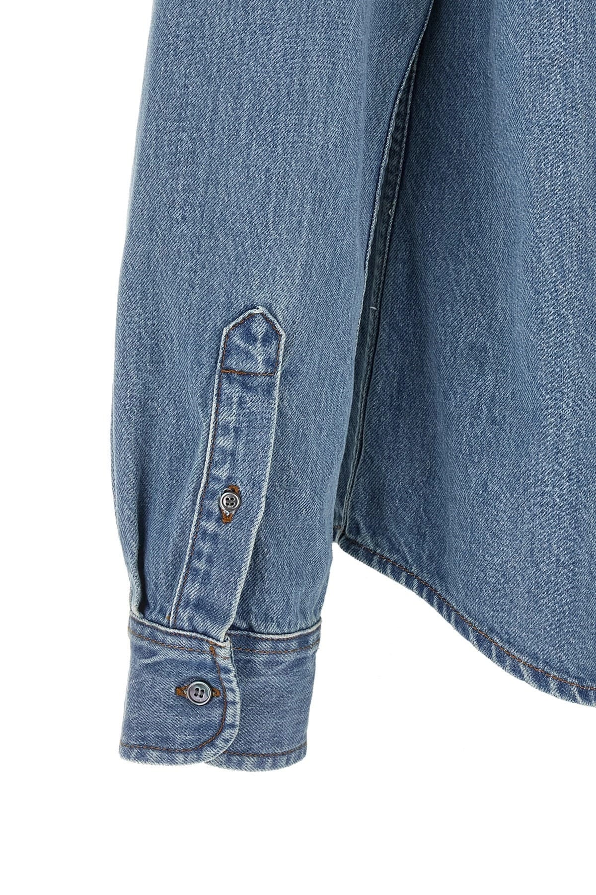 Ami Paris Ami Paris Ami De Coeur Denim Shirt