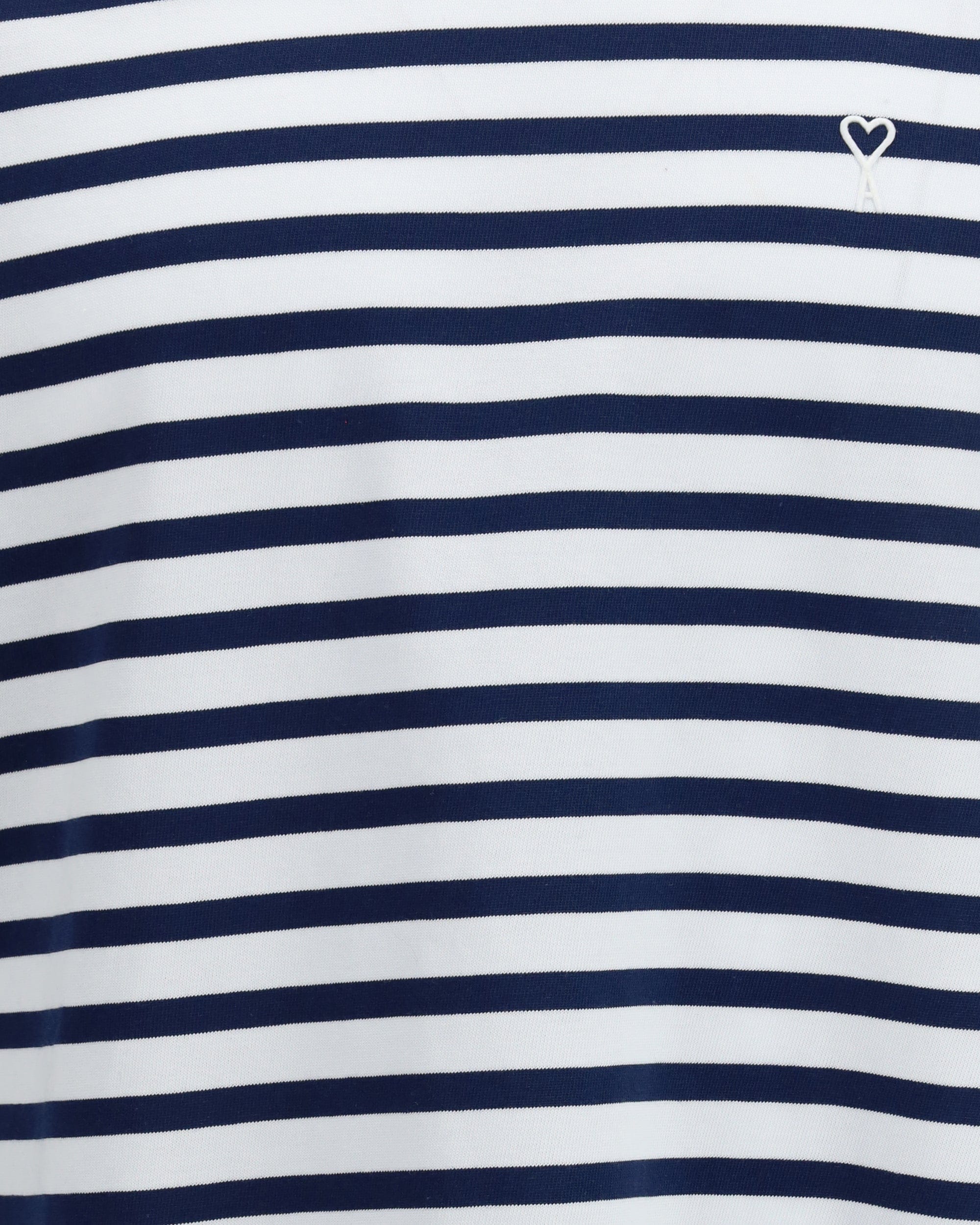 Ami Paris Ami De Coeur Marinière Long-Sleeve T-Shirt